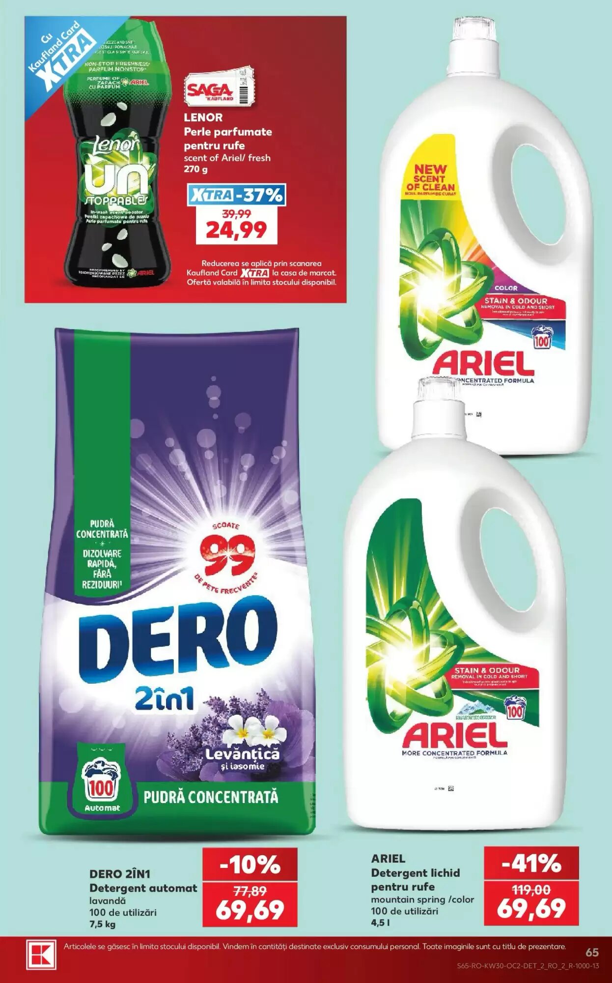 Catalogul cu oferte Kaufland valabil de la 22.07.2026 - Pagina 65.