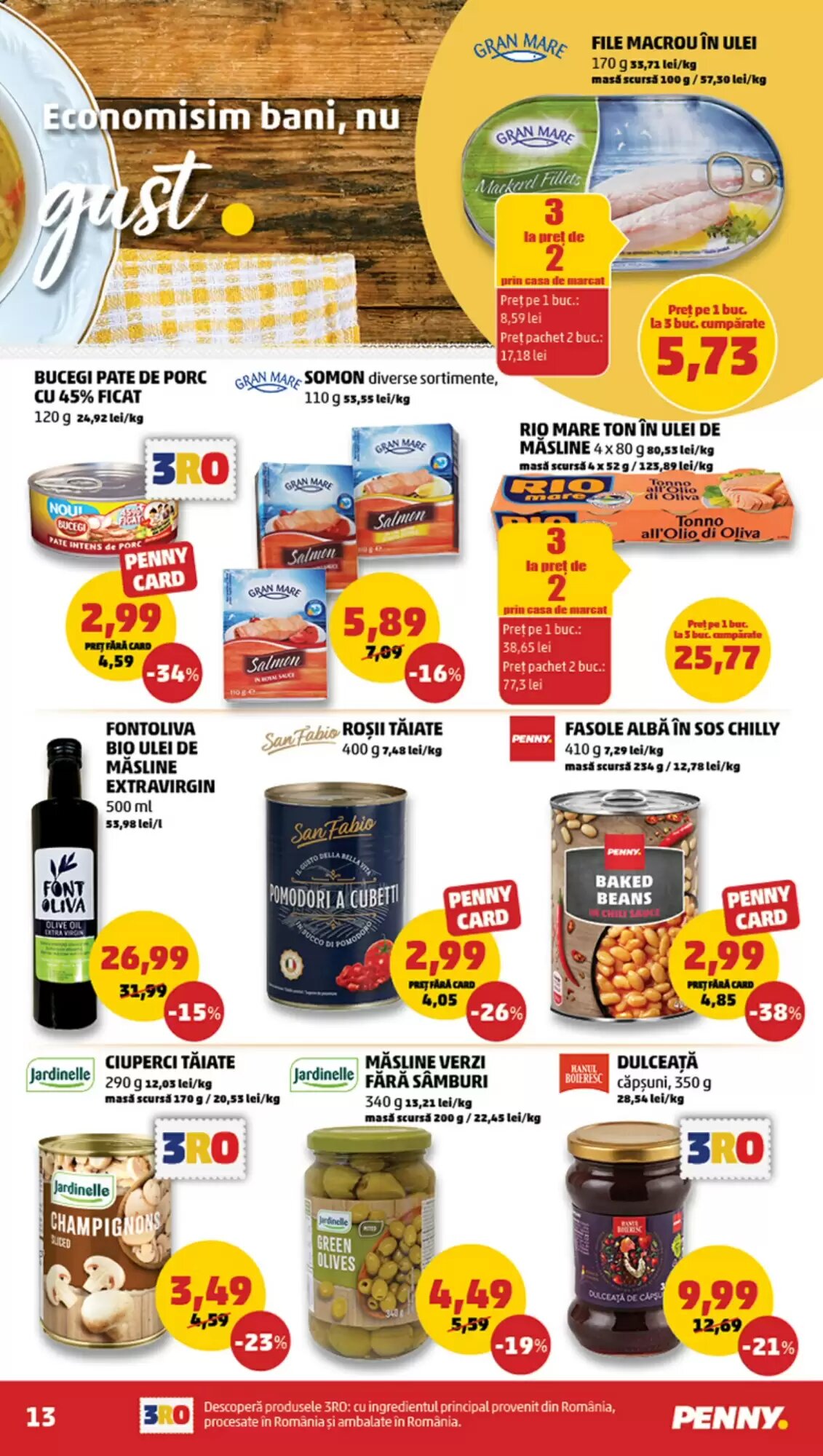 Catalogul cu oferte Penny valabil de la 22.07.2026 - Pagina 13.