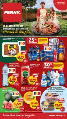 Catalogul cu oferte Penny valabil de la 22.07.2026