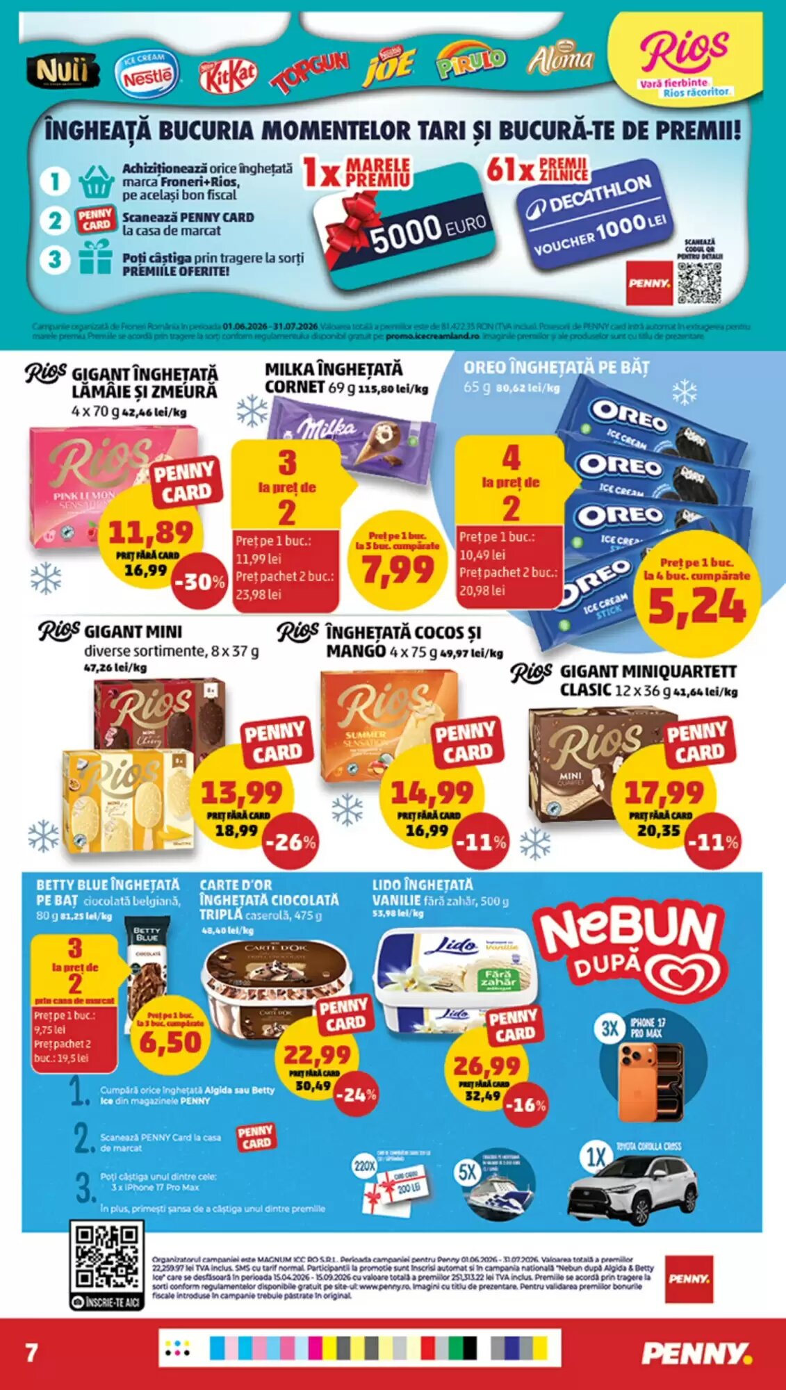 Catalogul cu oferte Penny valabil de la 22.07.2026 - Pagina 7.