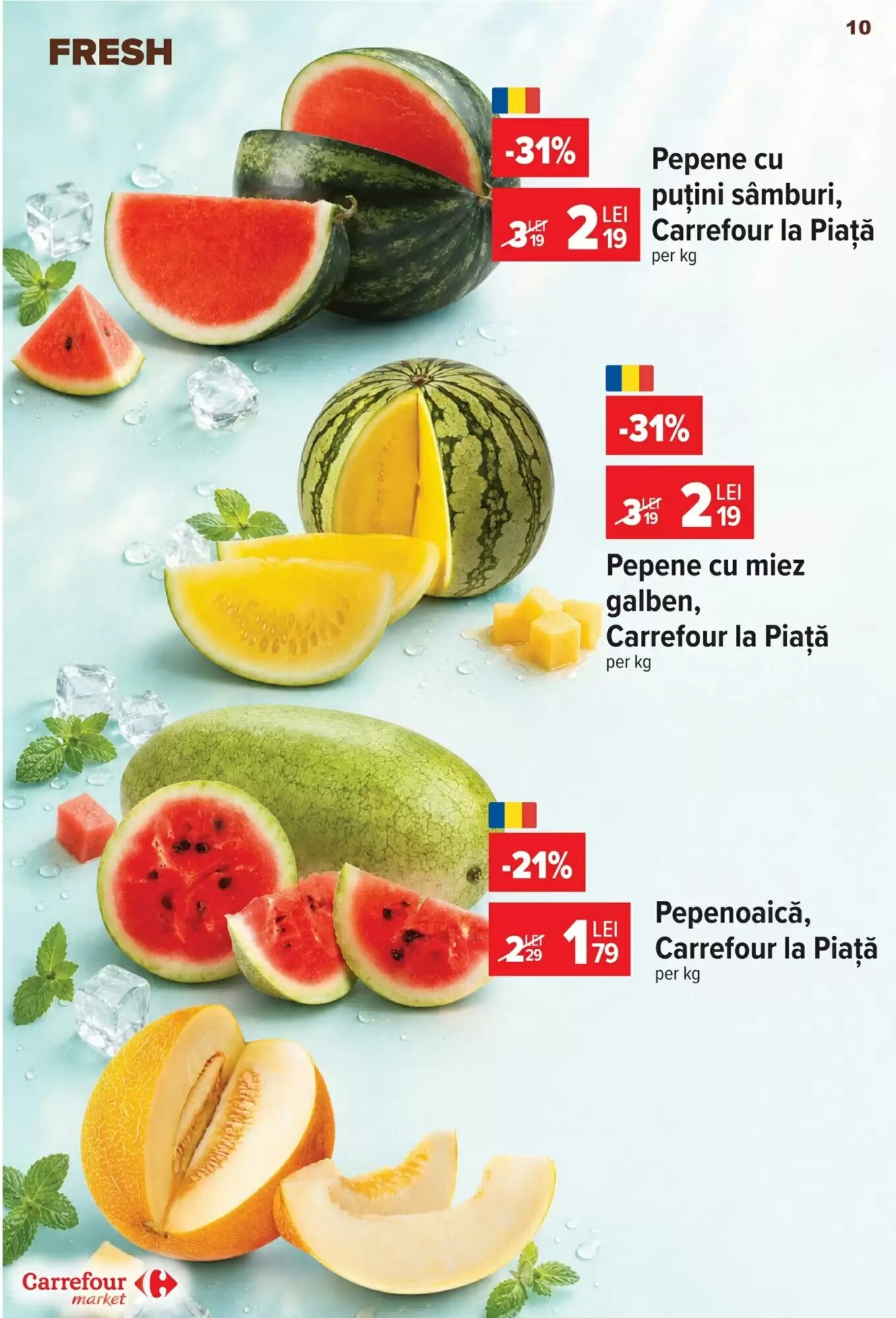 Catalogul cu oferte Carrefour Market valabil de la 22.07.2026 - Pagina 10.