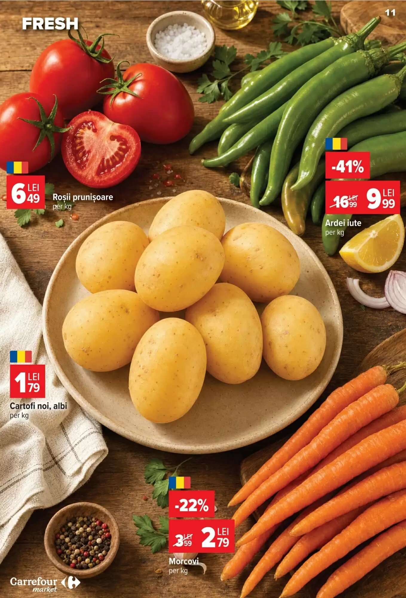 Catalogul cu oferte Carrefour Market valabil de la 22.07.2026 - Pagina 11.