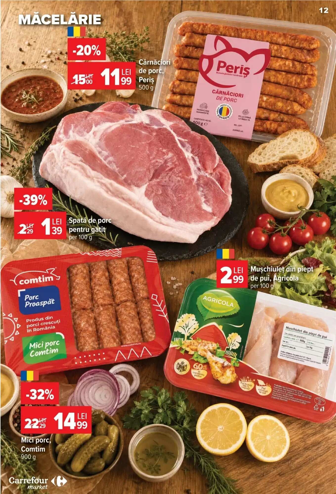 Catalogul cu oferte Carrefour Market valabil de la 22.07.2026 - Pagina 12.