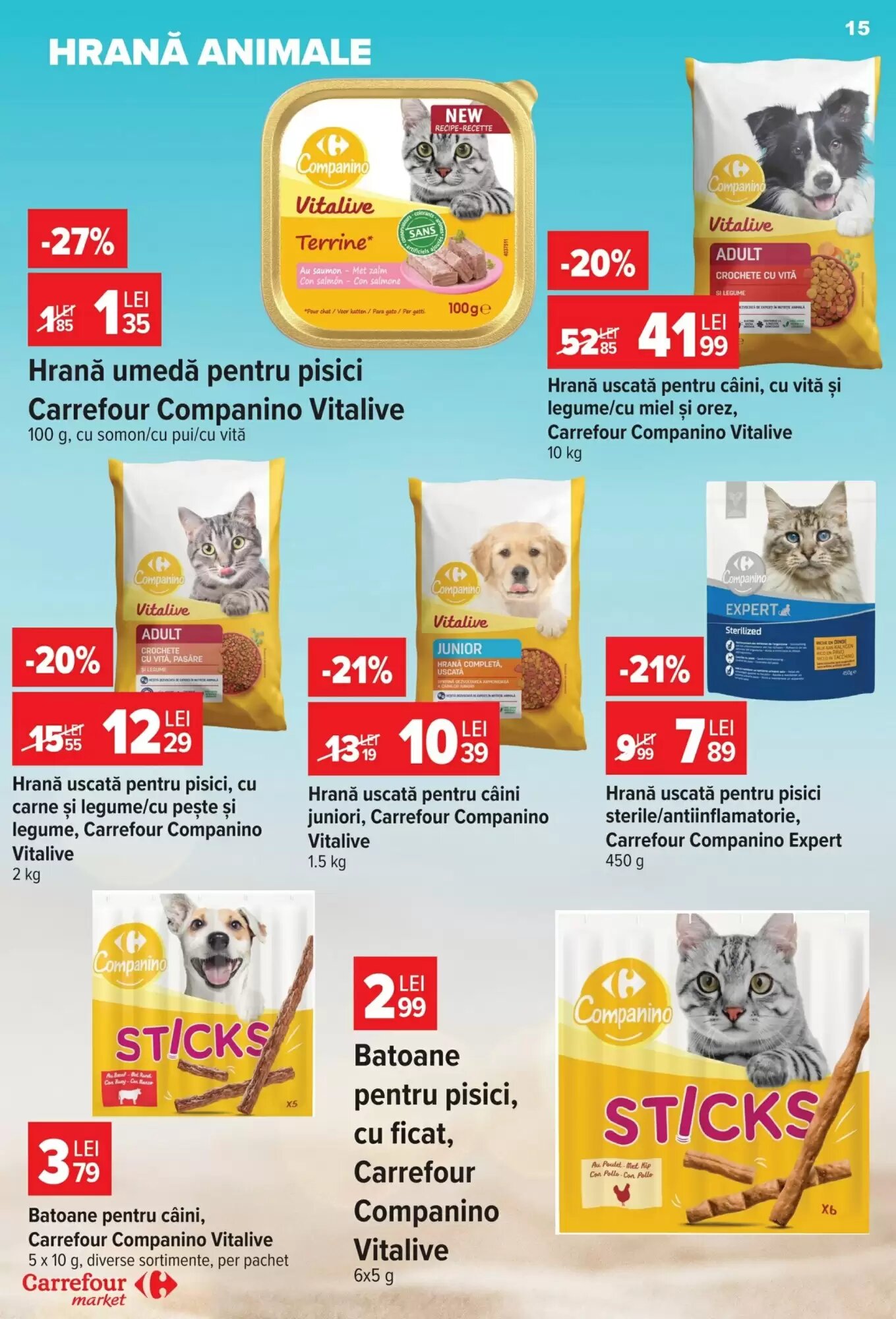 Catalogul cu oferte Carrefour Market valabil de la 22.07.2026 - Pagina 15.