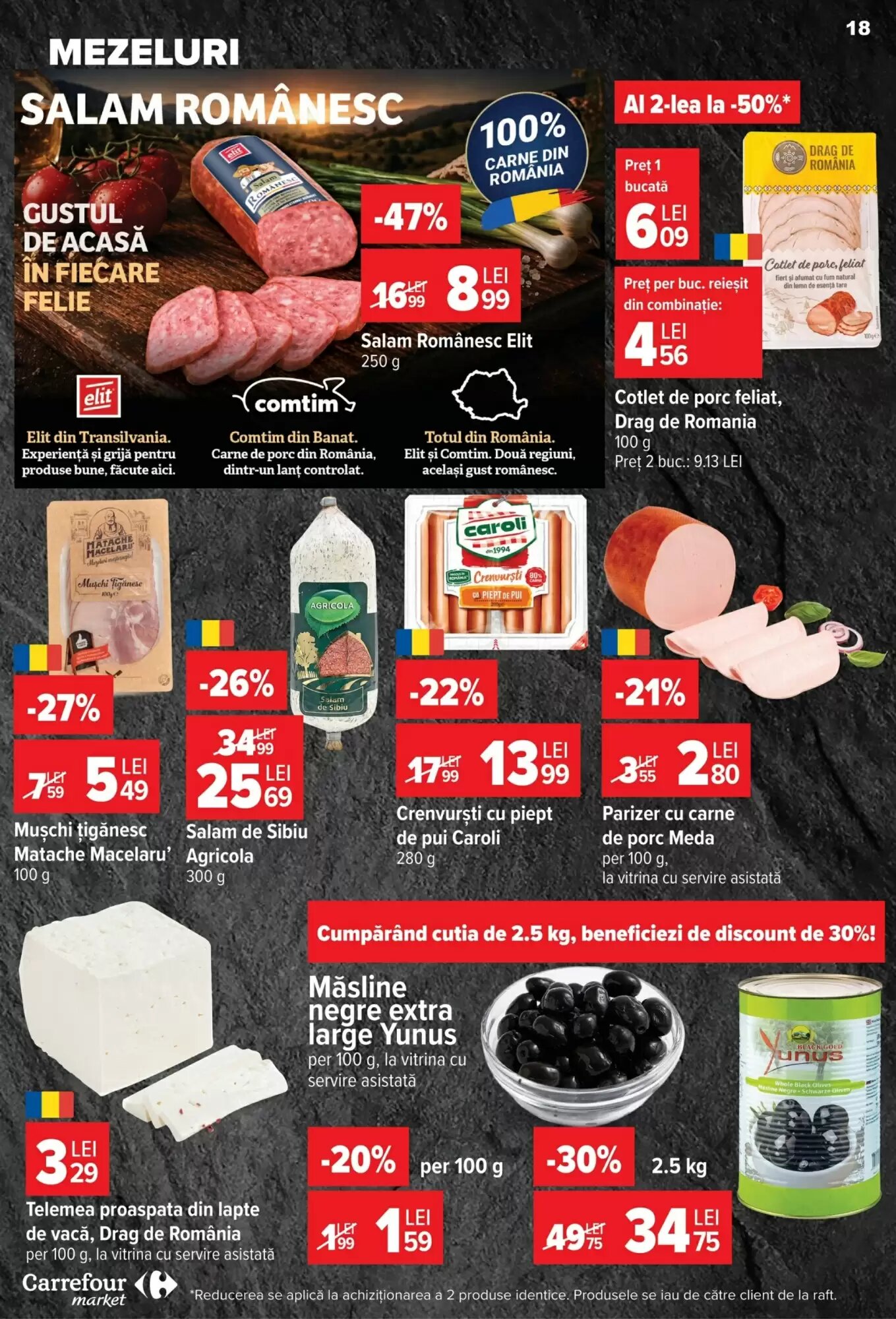 Catalogul cu oferte Carrefour Market valabil de la 22.07.2026 - Pagina 18.