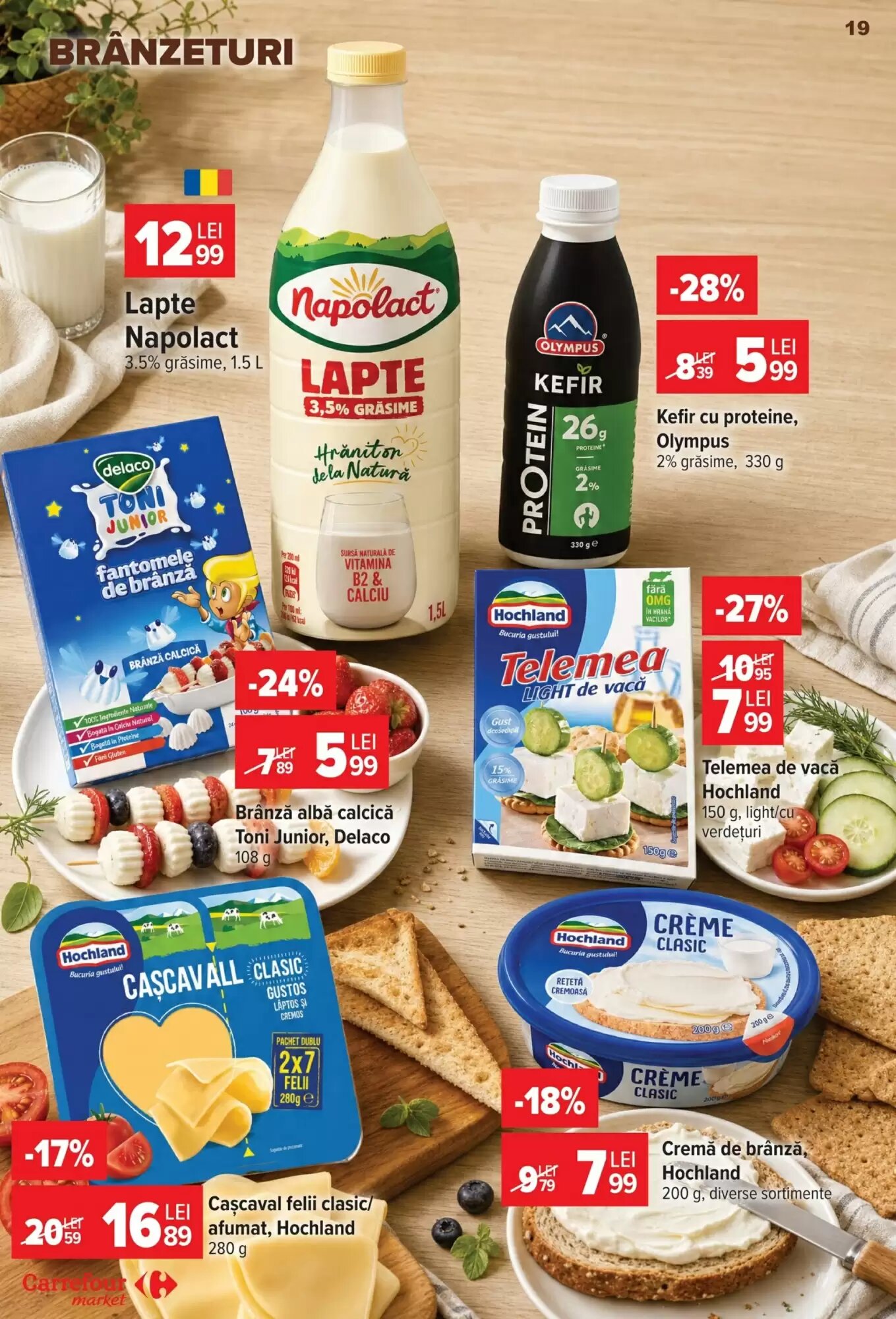Catalogul cu oferte Carrefour Market valabil de la 22.07.2026 - Pagina 19.