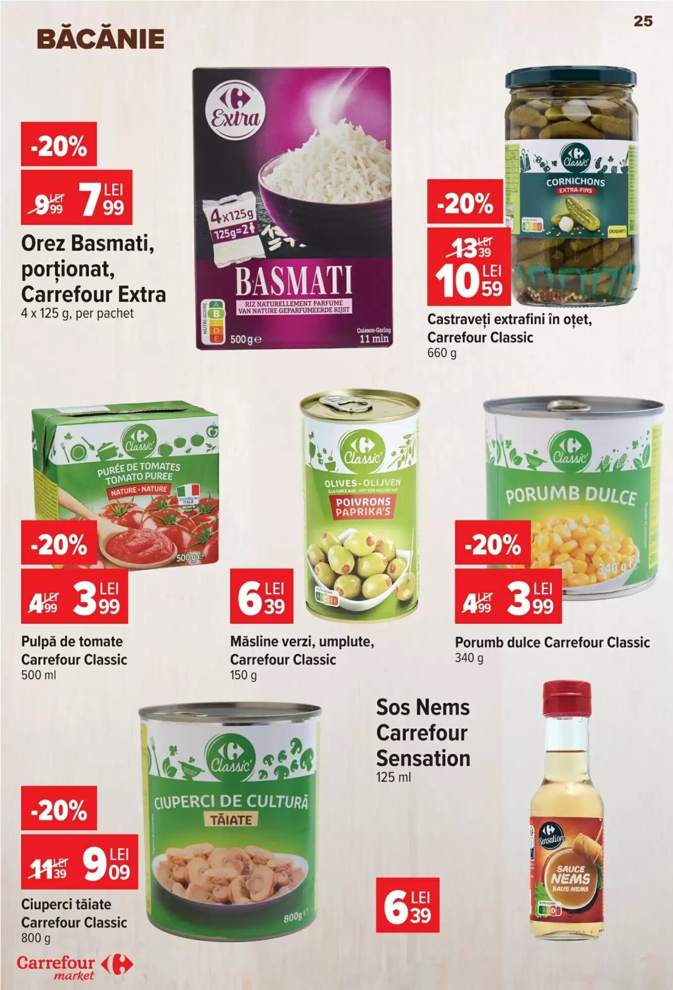 Catalogul cu oferte Carrefour Market valabil de la 22.07.2026 - Pagina 25.
