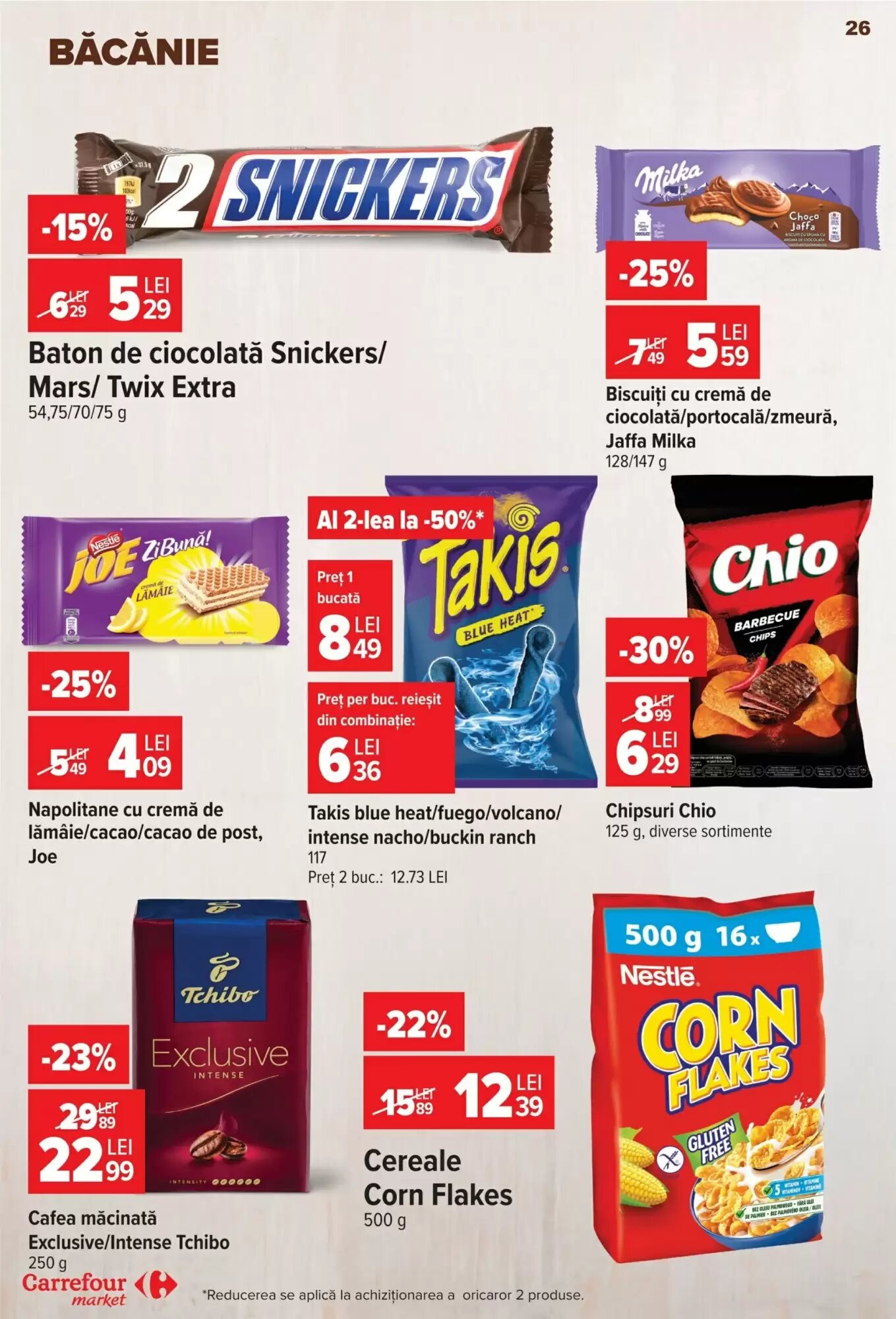 Catalogul cu oferte Carrefour Market valabil de la 22.07.2026 - Pagina 26.