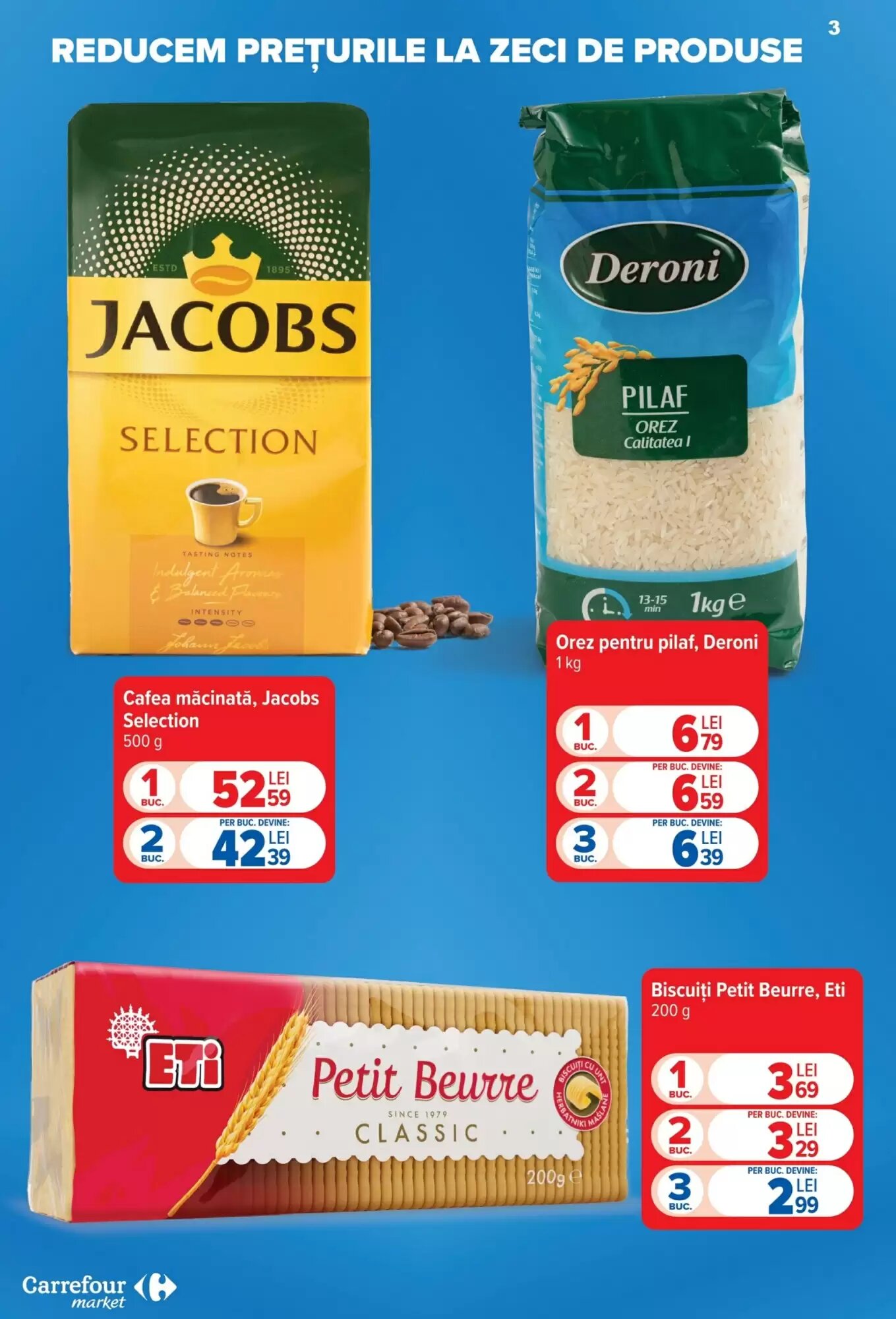 Catalogul cu oferte Carrefour Market valabil de la 22.07.2026 - Pagina 3.
