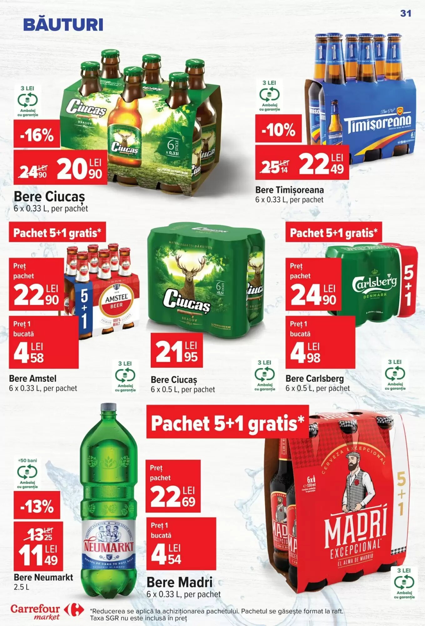 Catalogul cu oferte Carrefour Market valabil de la 22.07.2026 - Pagina 31.