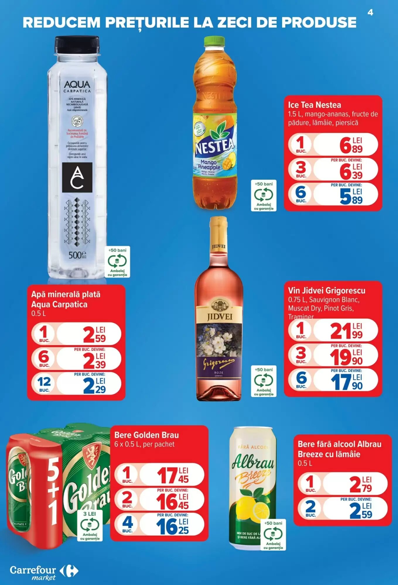 Catalogul cu oferte Carrefour Market valabil de la 22.07.2026 - Pagina 4.