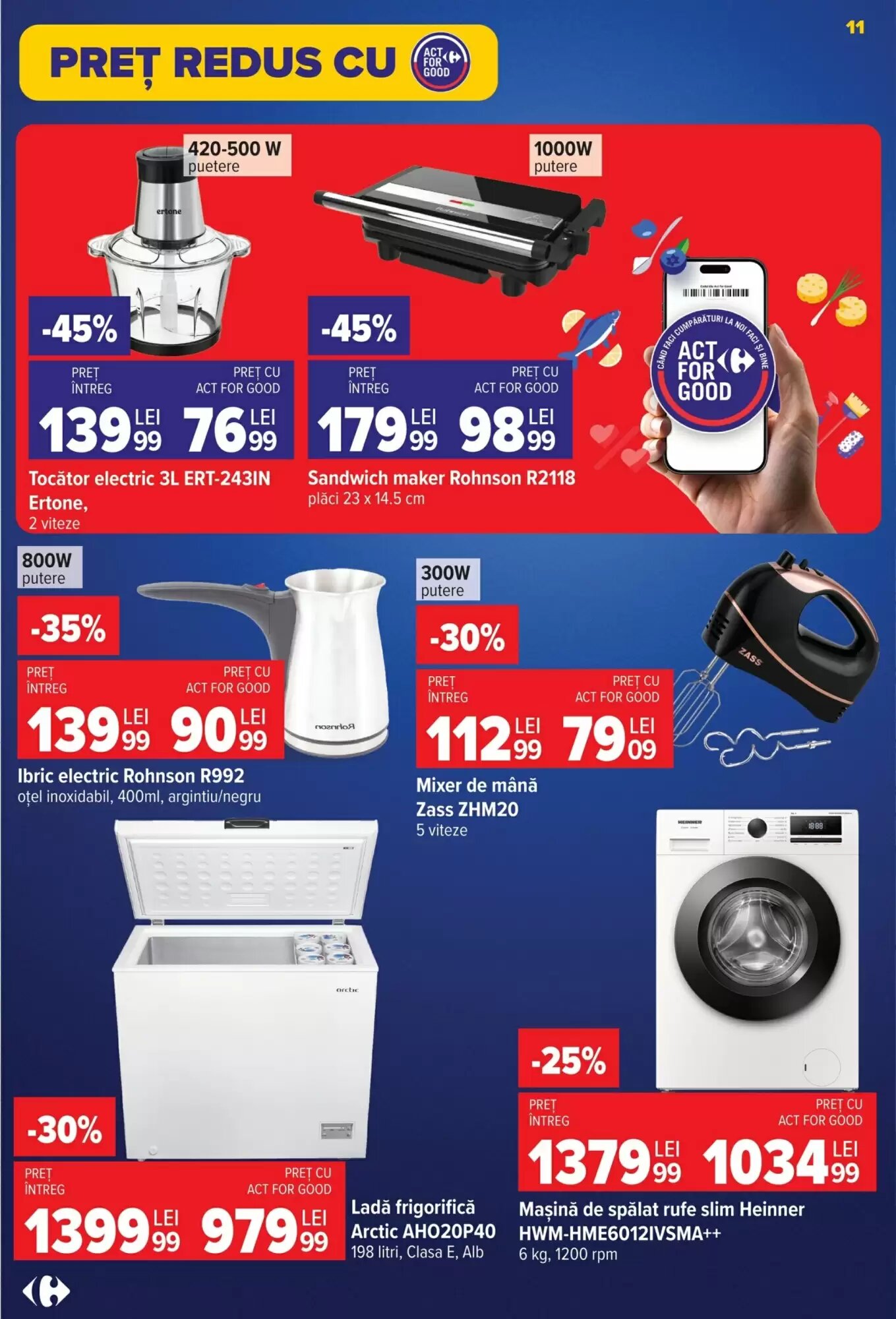 Catalogul cu oferte Carrefour valabil de la 22.07.2026 - Pagina 11.