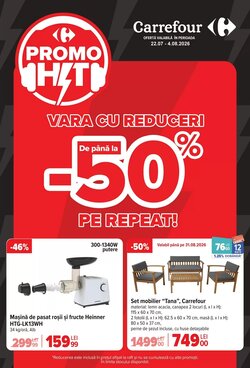 Catalogul cu oferte Carrefour valabil de la 22.07.2026