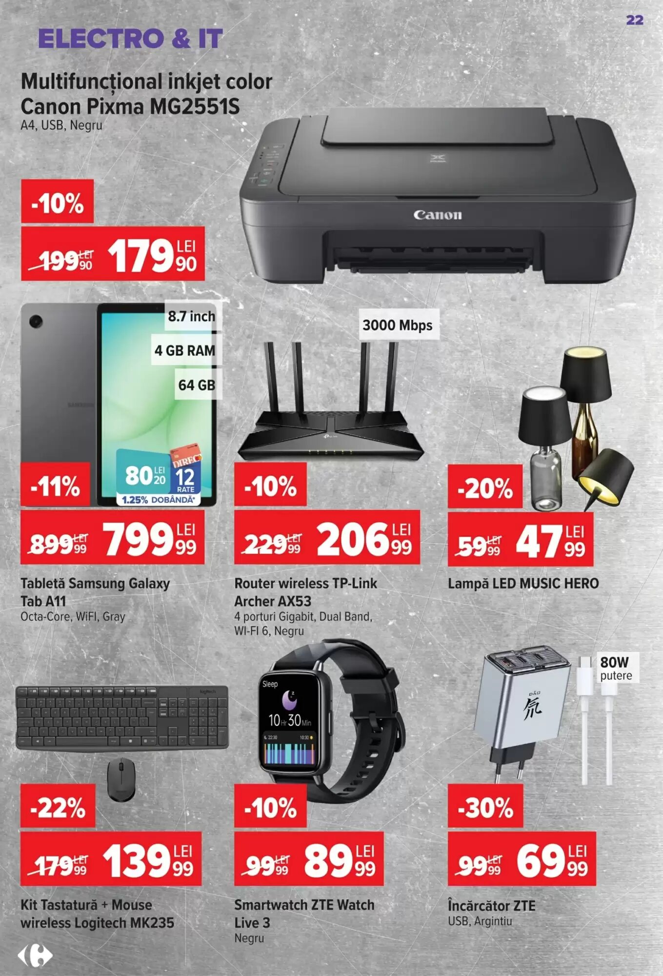 Catalogul cu oferte Carrefour valabil de la 22.07.2026 - Pagina 22.