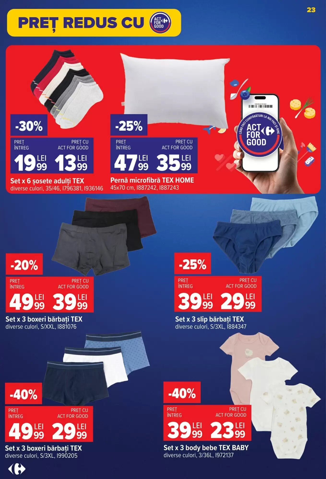 Catalogul cu oferte Carrefour valabil de la 22.07.2026 - Pagina 23.