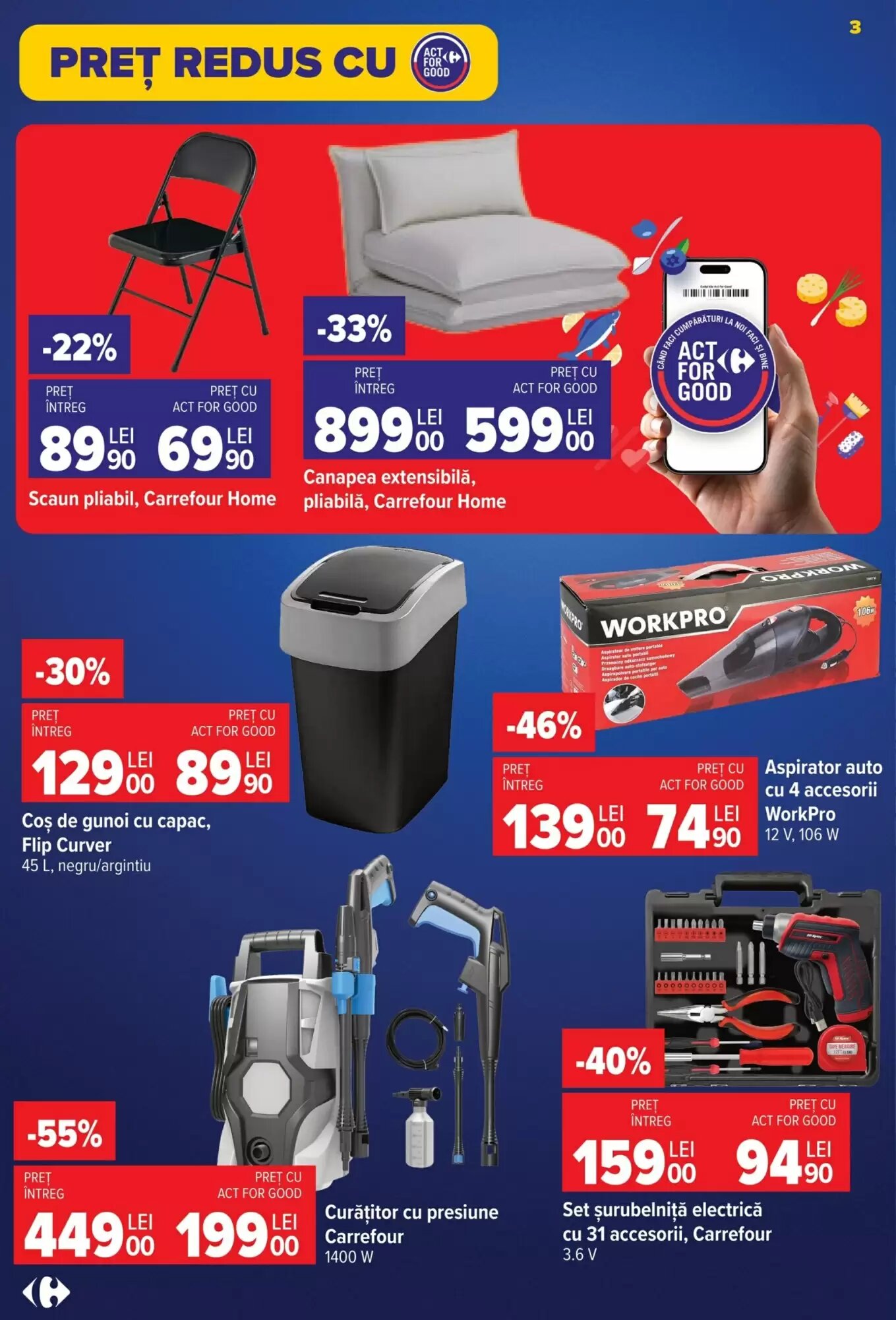 Catalogul cu oferte Carrefour valabil de la 22.07.2026 - Pagina 3.