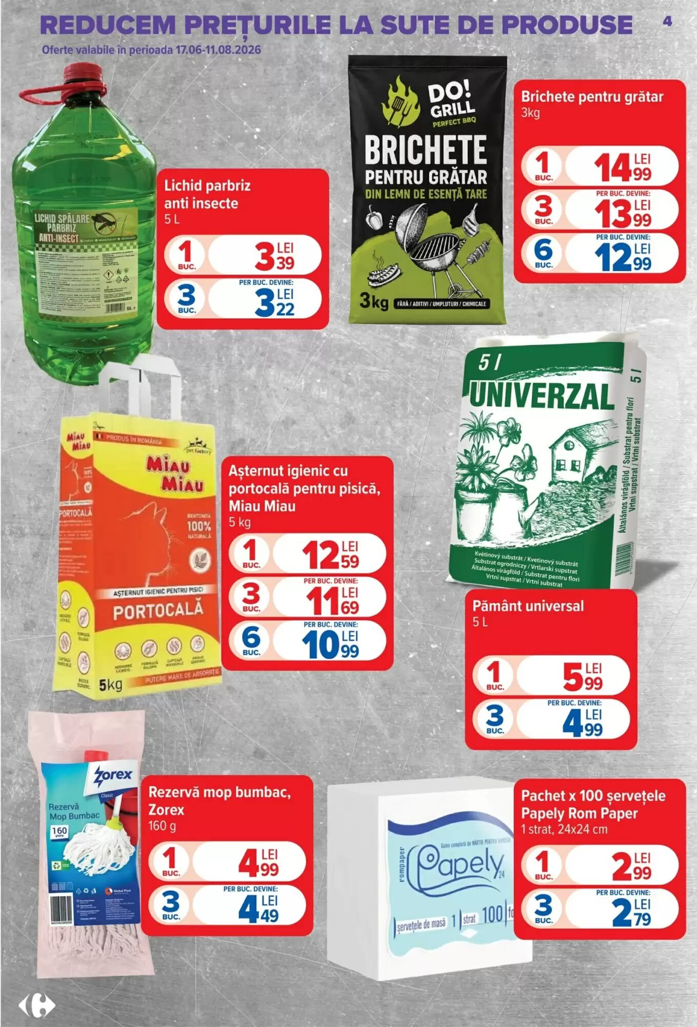 Catalogul cu oferte Carrefour valabil de la 22.07.2026 - Pagina 4.