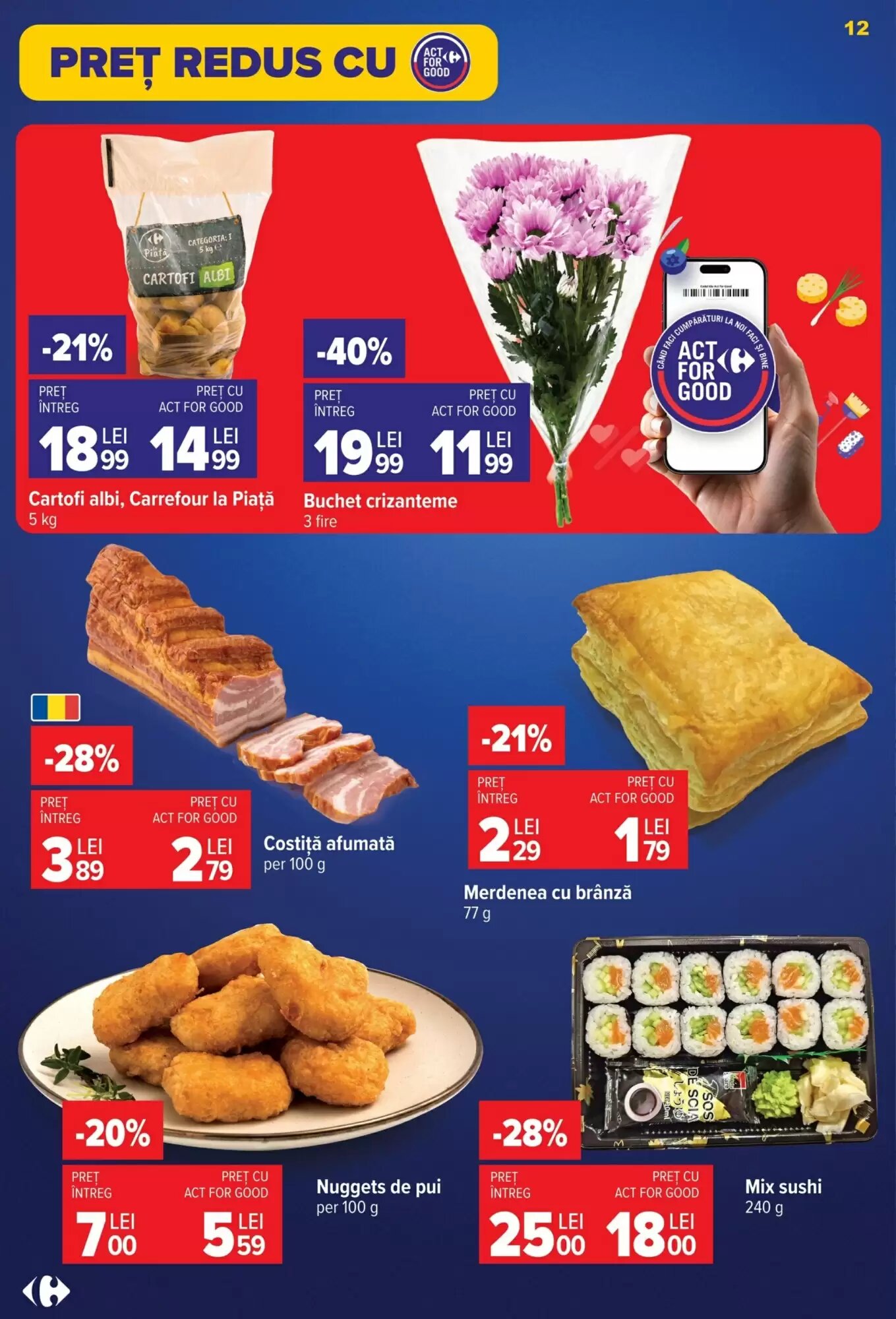 Catalogul cu oferte Carrefour valabil de la 22.07.2026 - Pagina 12.
