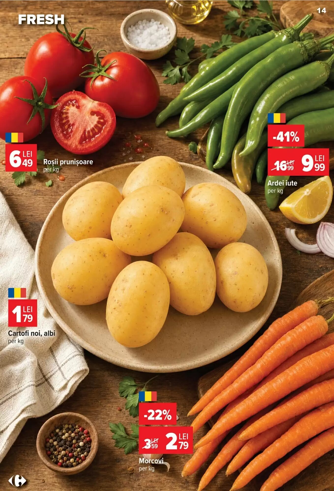 Catalogul cu oferte Carrefour valabil de la 22.07.2026 - Pagina 14.