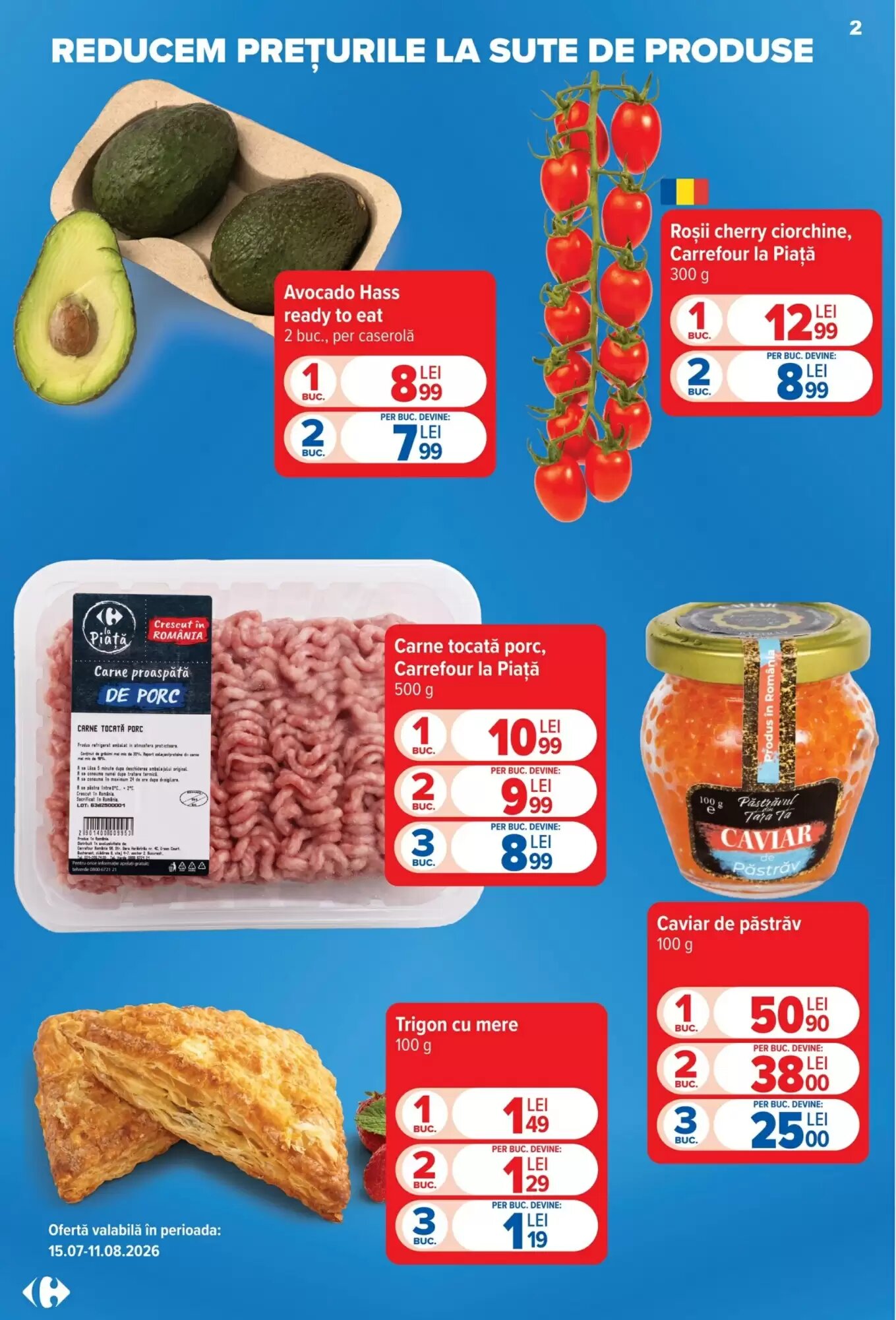 Catalogul cu oferte Carrefour valabil de la 22.07.2026 - Pagina 2.