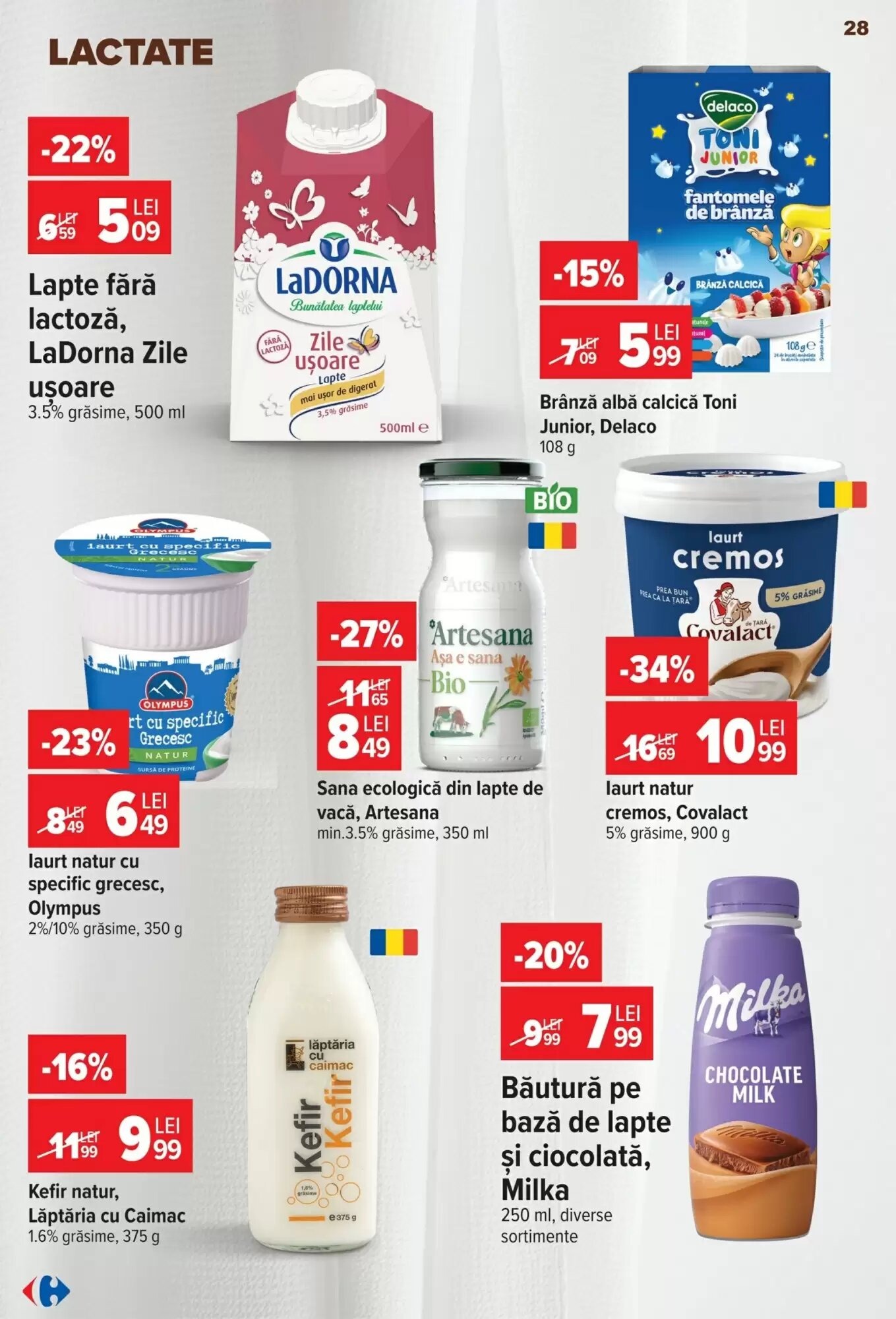 Catalogul cu oferte Carrefour valabil de la 22.07.2026 - Pagina 28.