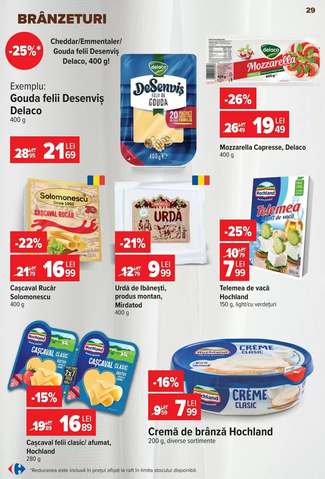 Catalogul cu oferte Carrefour valabil de la 22.07.2026 - Pagina 29.