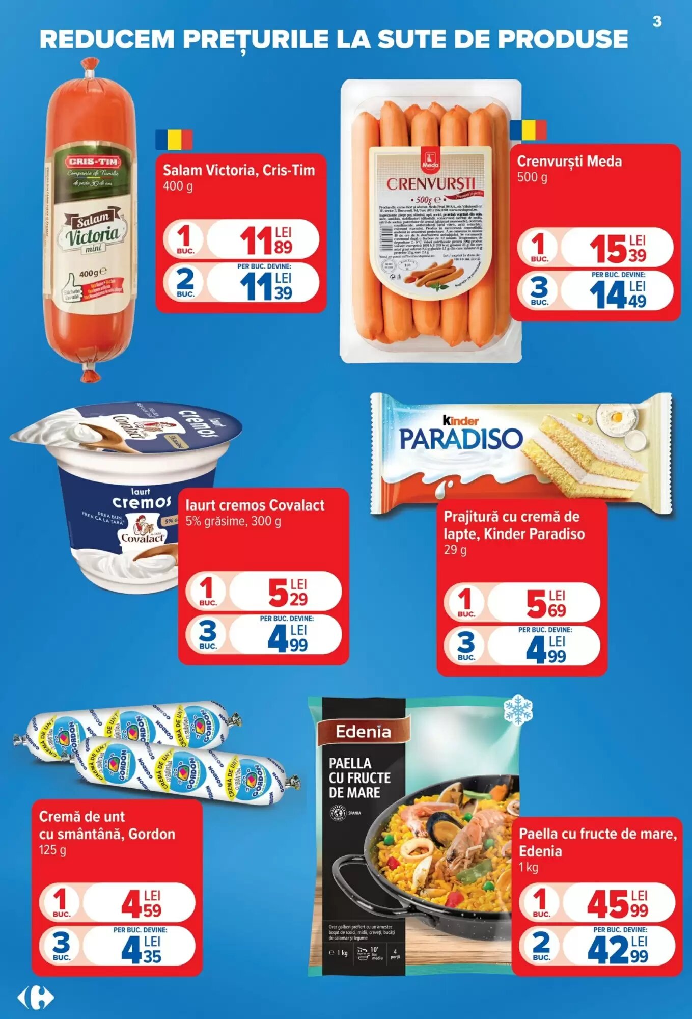 Catalogul cu oferte Carrefour valabil de la 22.07.2026 - Pagina 3.