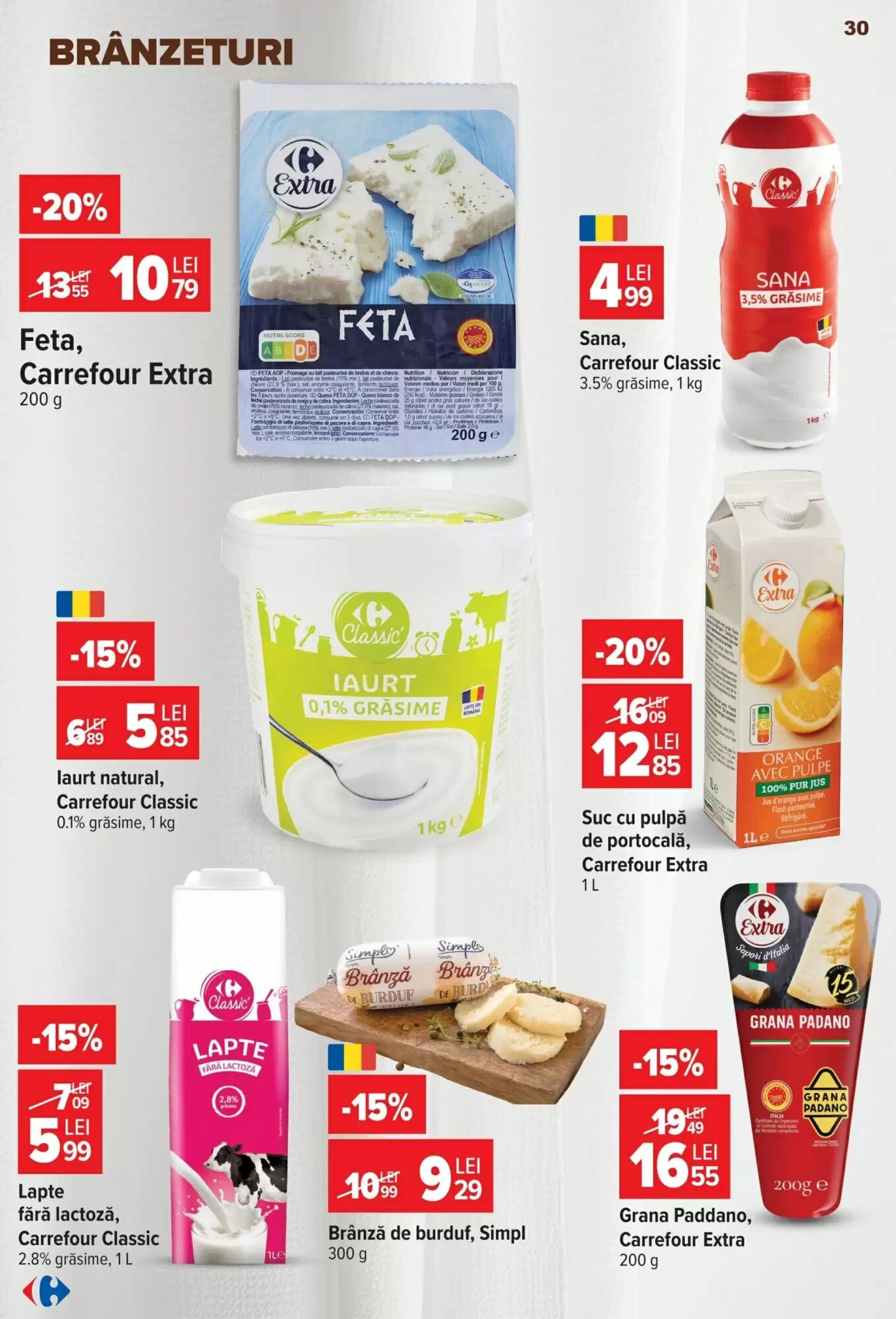 Catalogul cu oferte Carrefour valabil de la 22.07.2026 - Pagina 30.