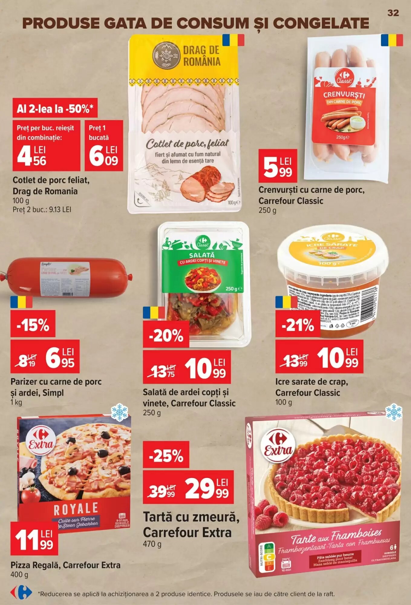 Catalogul cu oferte Carrefour valabil de la 22.07.2026 - Pagina 32.