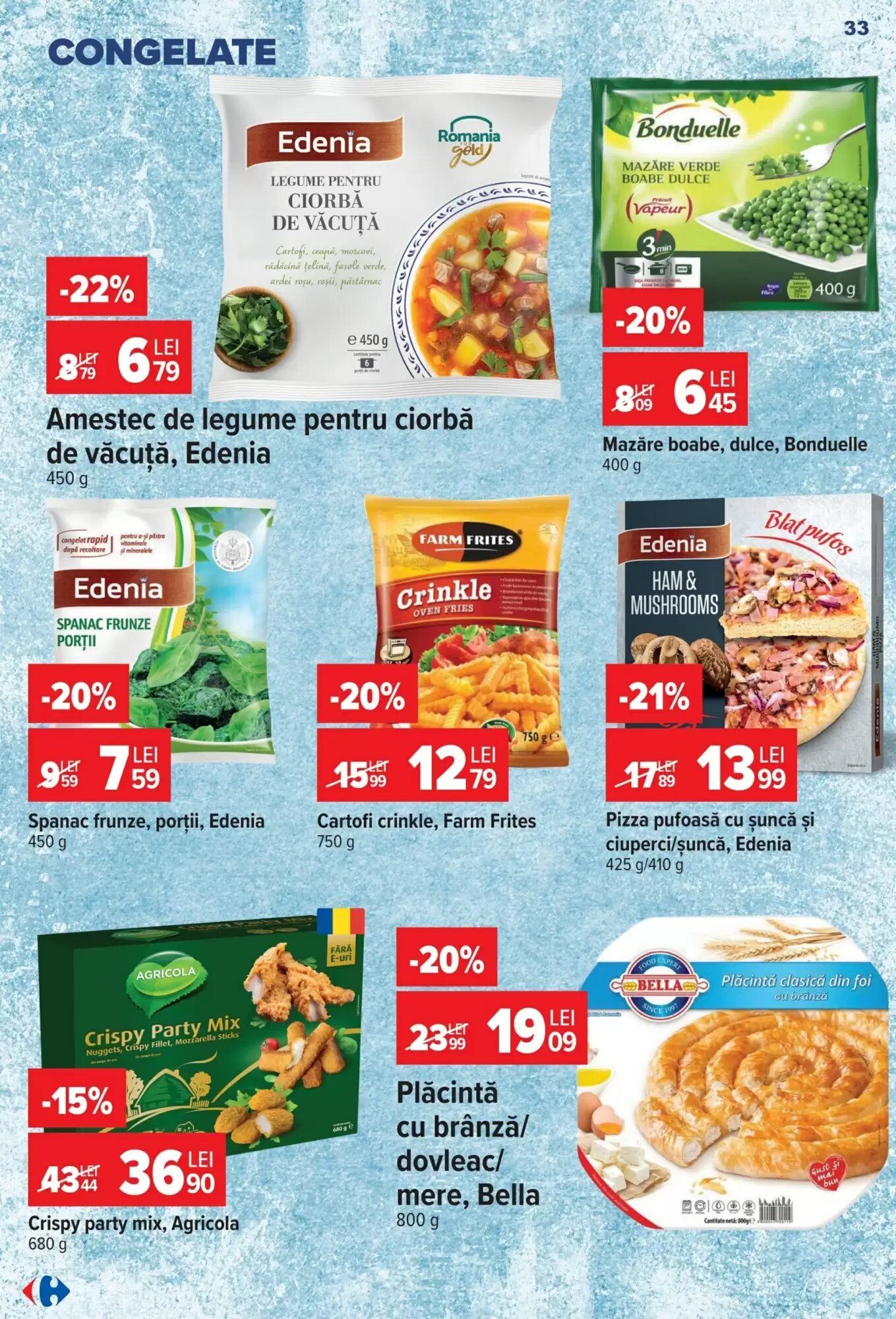 Catalogul cu oferte Carrefour valabil de la 22.07.2026 - Pagina 33.