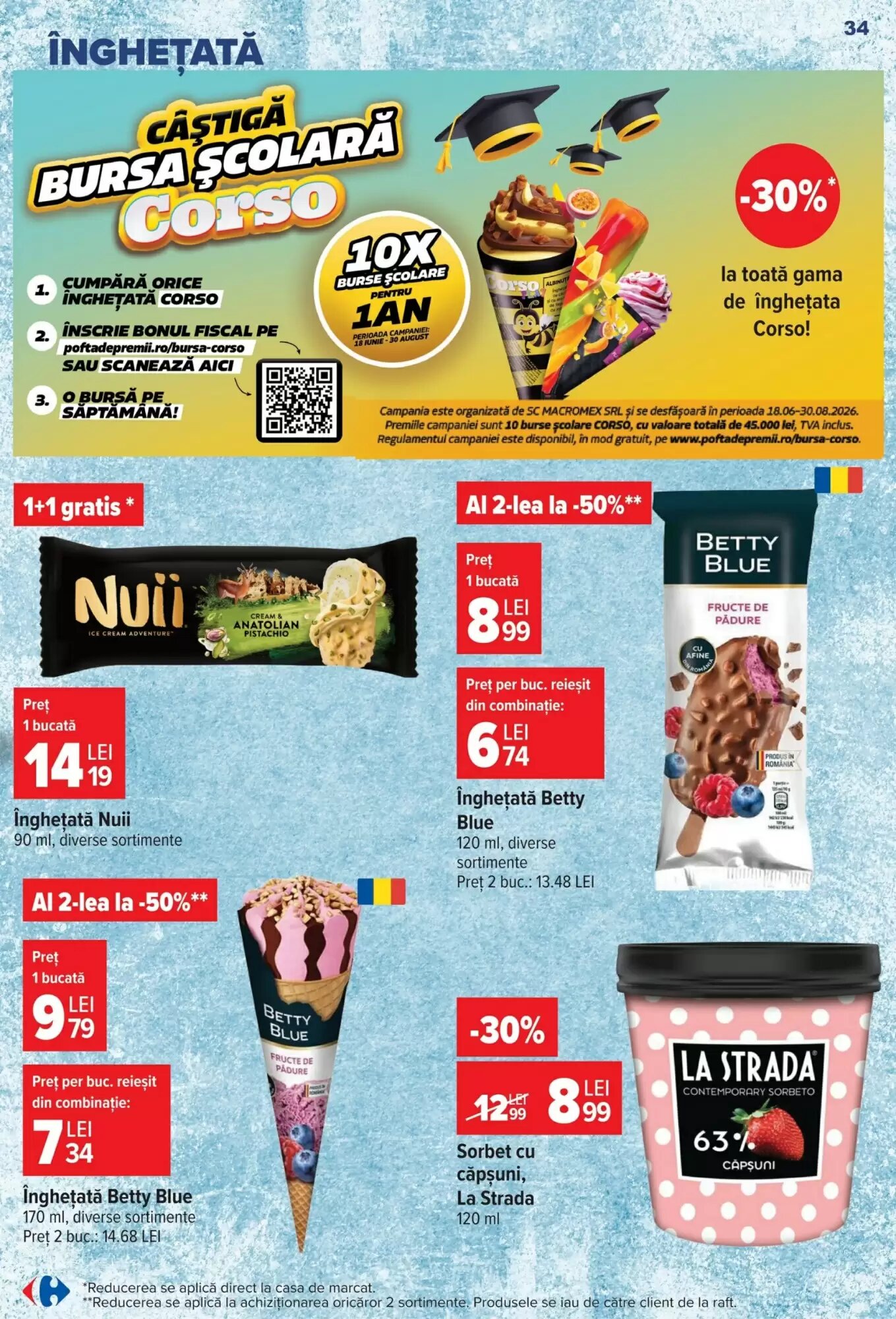 Catalogul cu oferte Carrefour valabil de la 22.07.2026 - Pagina 34.