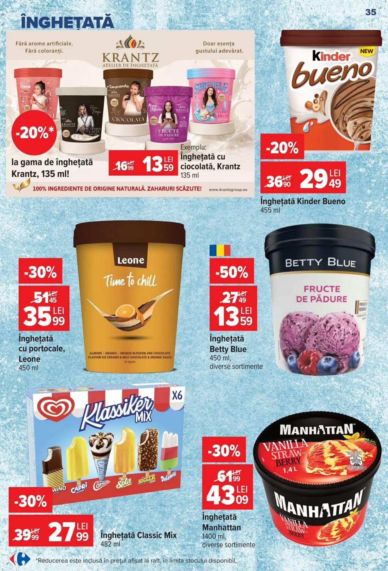 Catalogul cu oferte Carrefour valabil de la 22.07.2026 - Pagina 35.