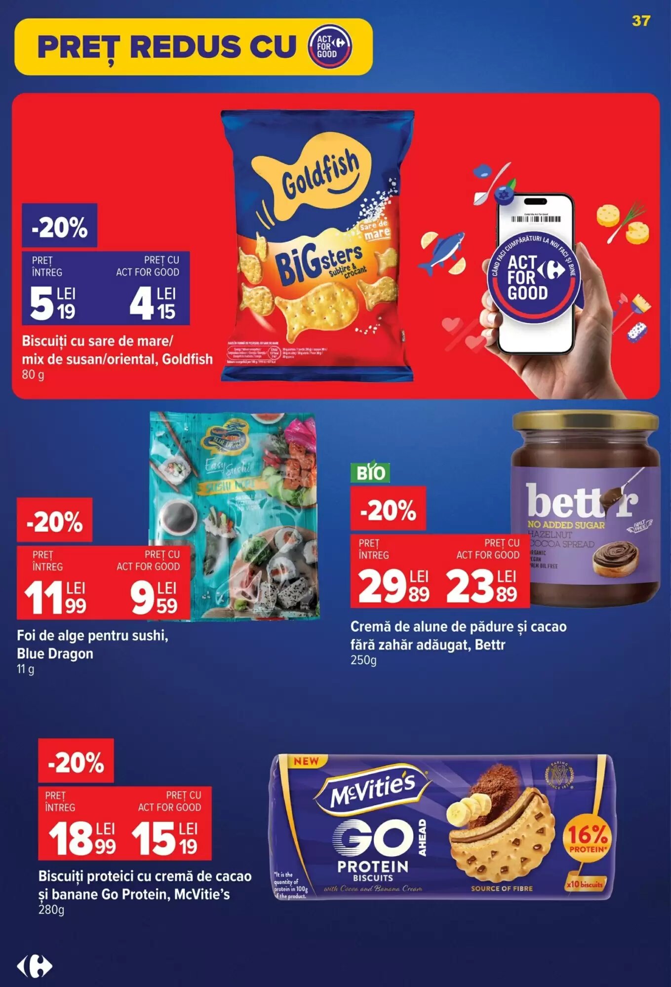 Catalogul cu oferte Carrefour valabil de la 22.07.2026 - Pagina 37.