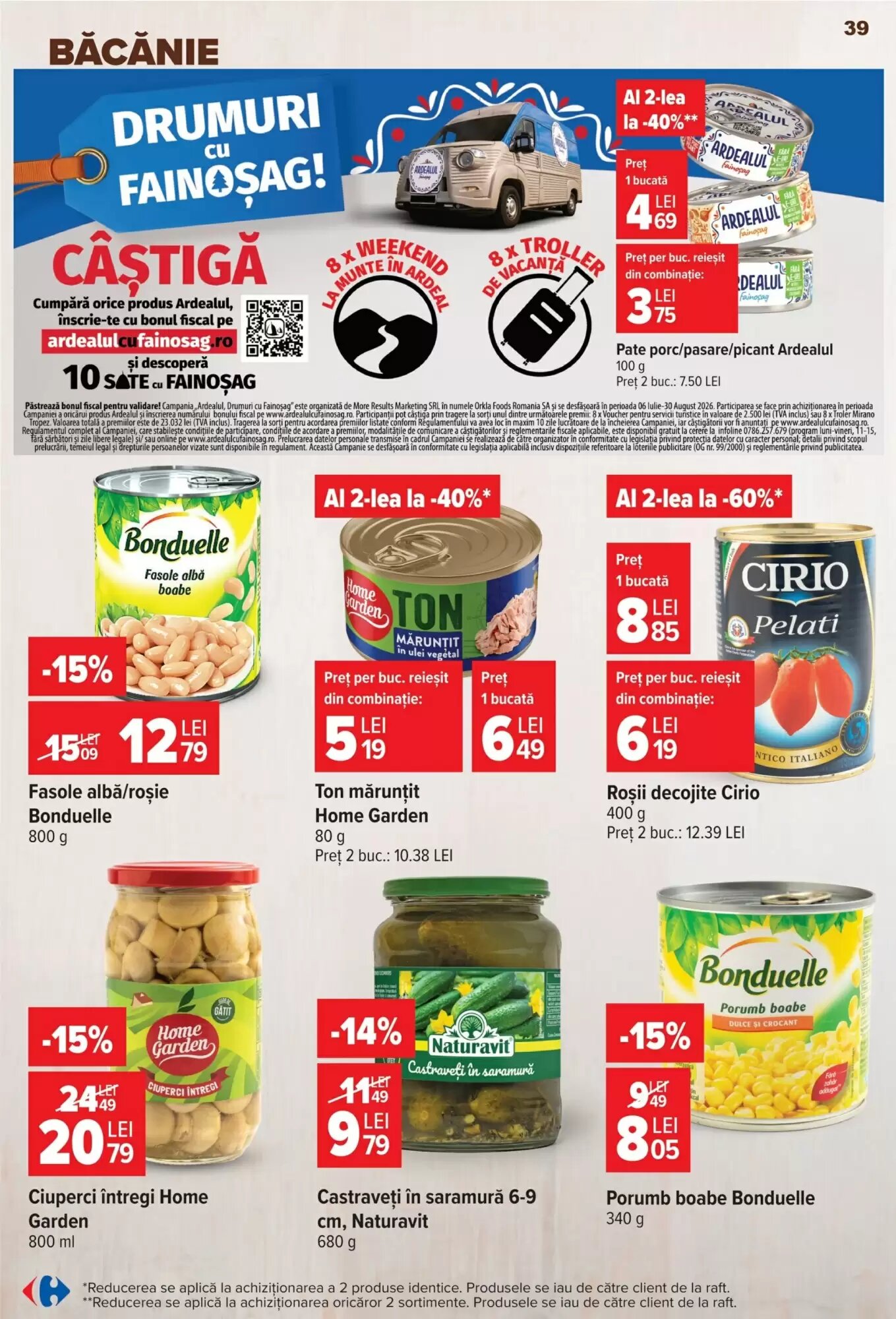 Catalogul cu oferte Carrefour valabil de la 22.07.2026 - Pagina 39.