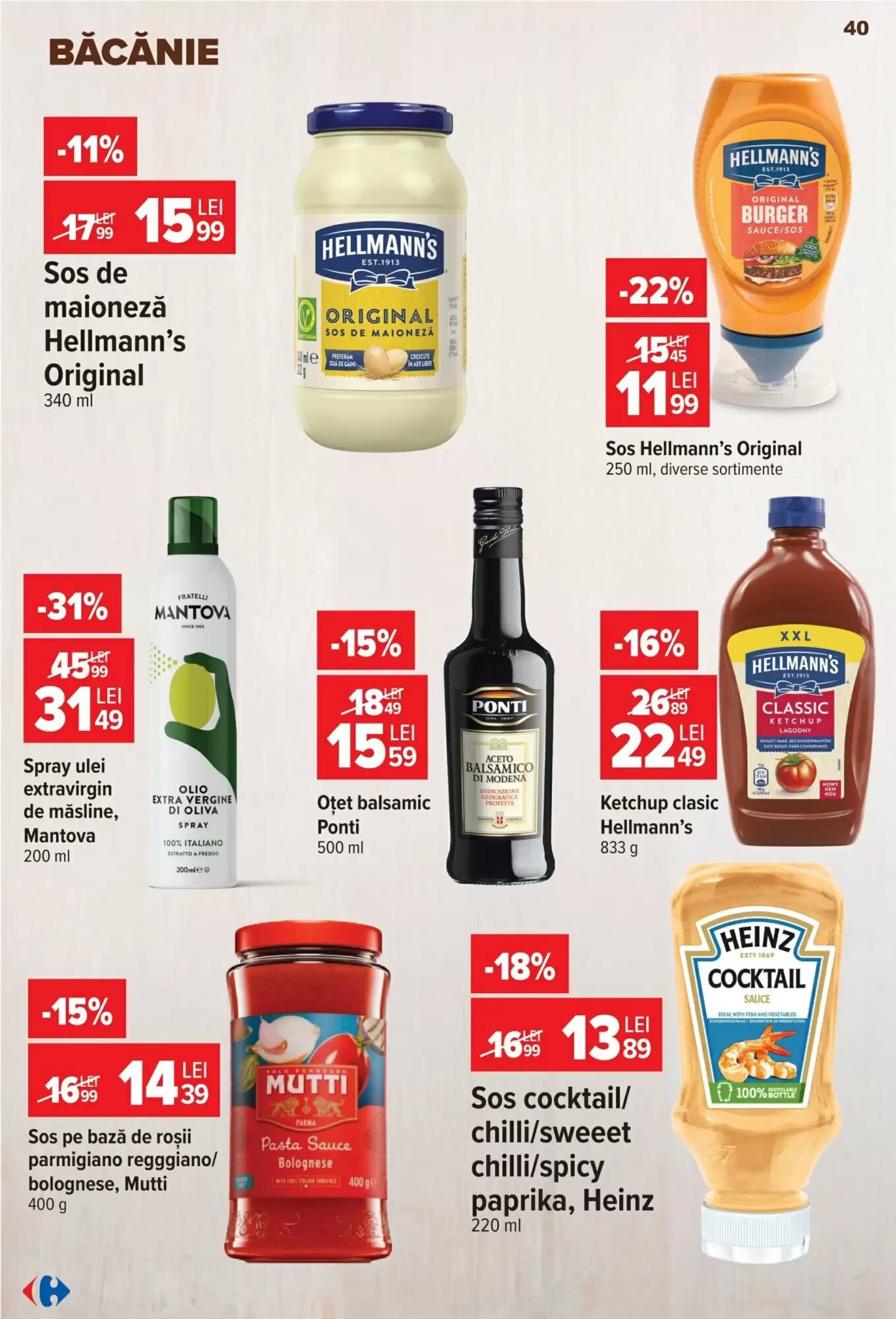 Catalogul cu oferte Carrefour valabil de la 22.07.2026 - Pagina 40.