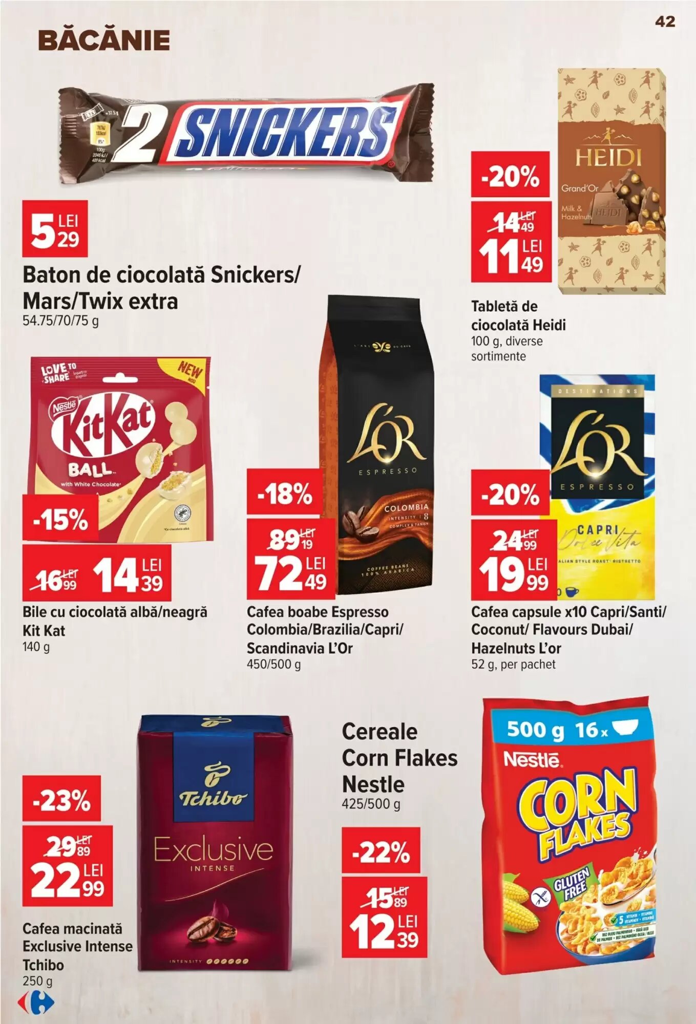 Catalogul cu oferte Carrefour valabil de la 22.07.2026 - Pagina 42.
