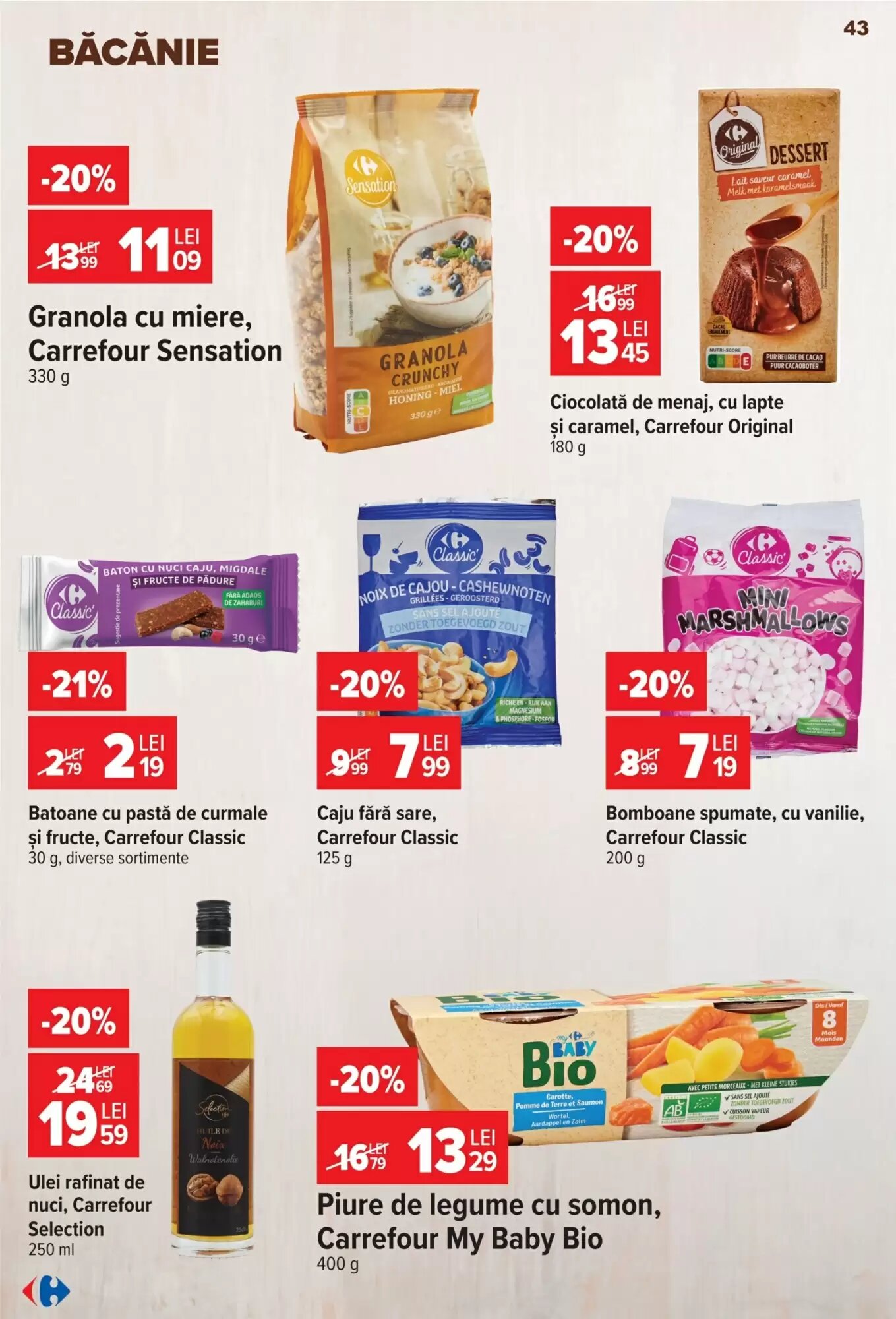 Catalogul cu oferte Carrefour valabil de la 22.07.2026 - Pagina 43.