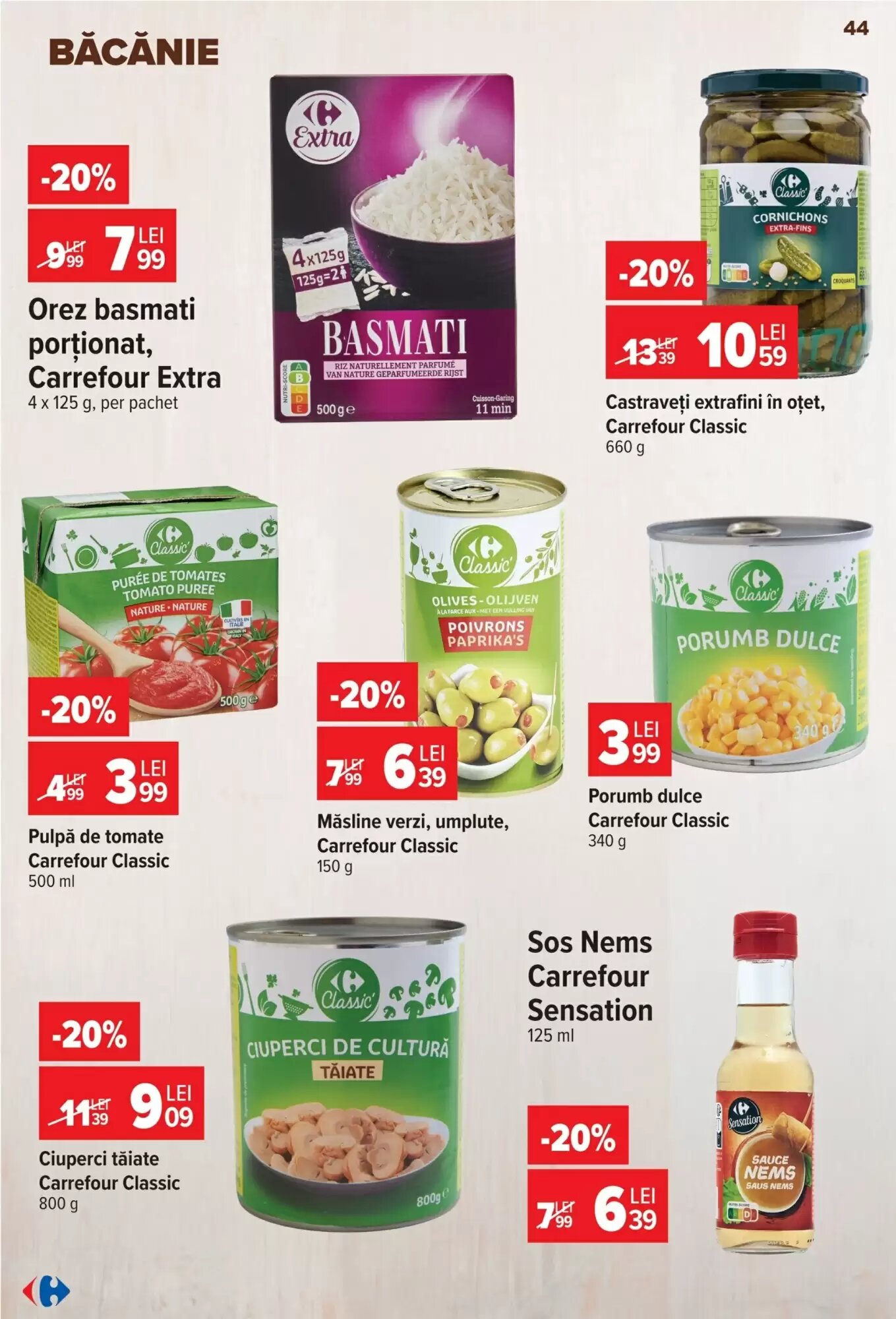 Catalogul cu oferte Carrefour valabil de la 22.07.2026 - Pagina 44.