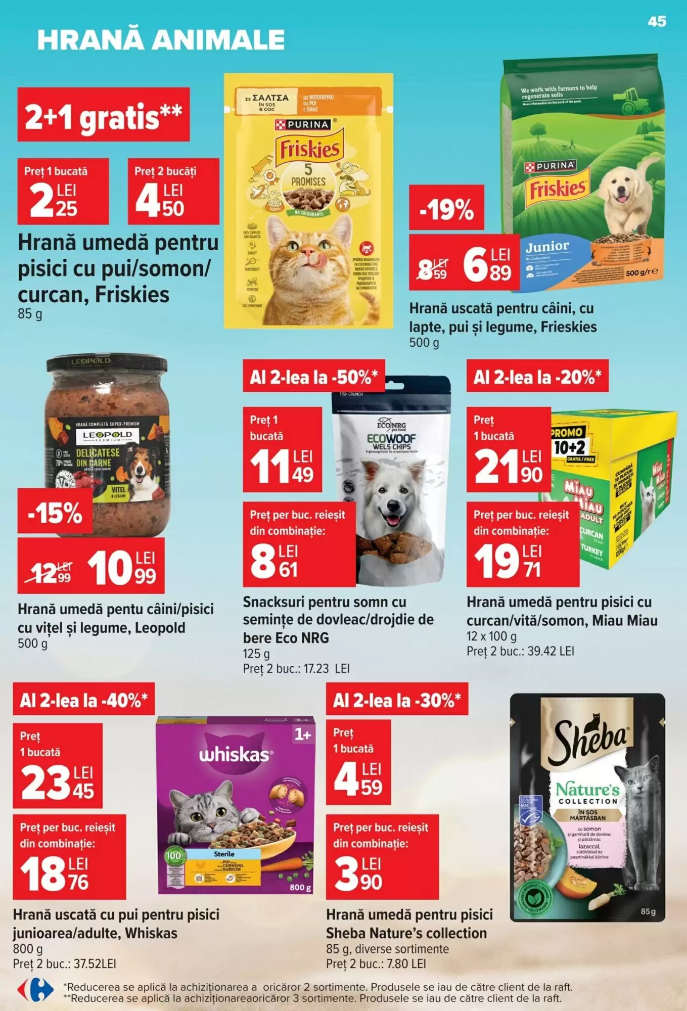 Catalogul cu oferte Carrefour valabil de la 22.07.2026 - Pagina 45.