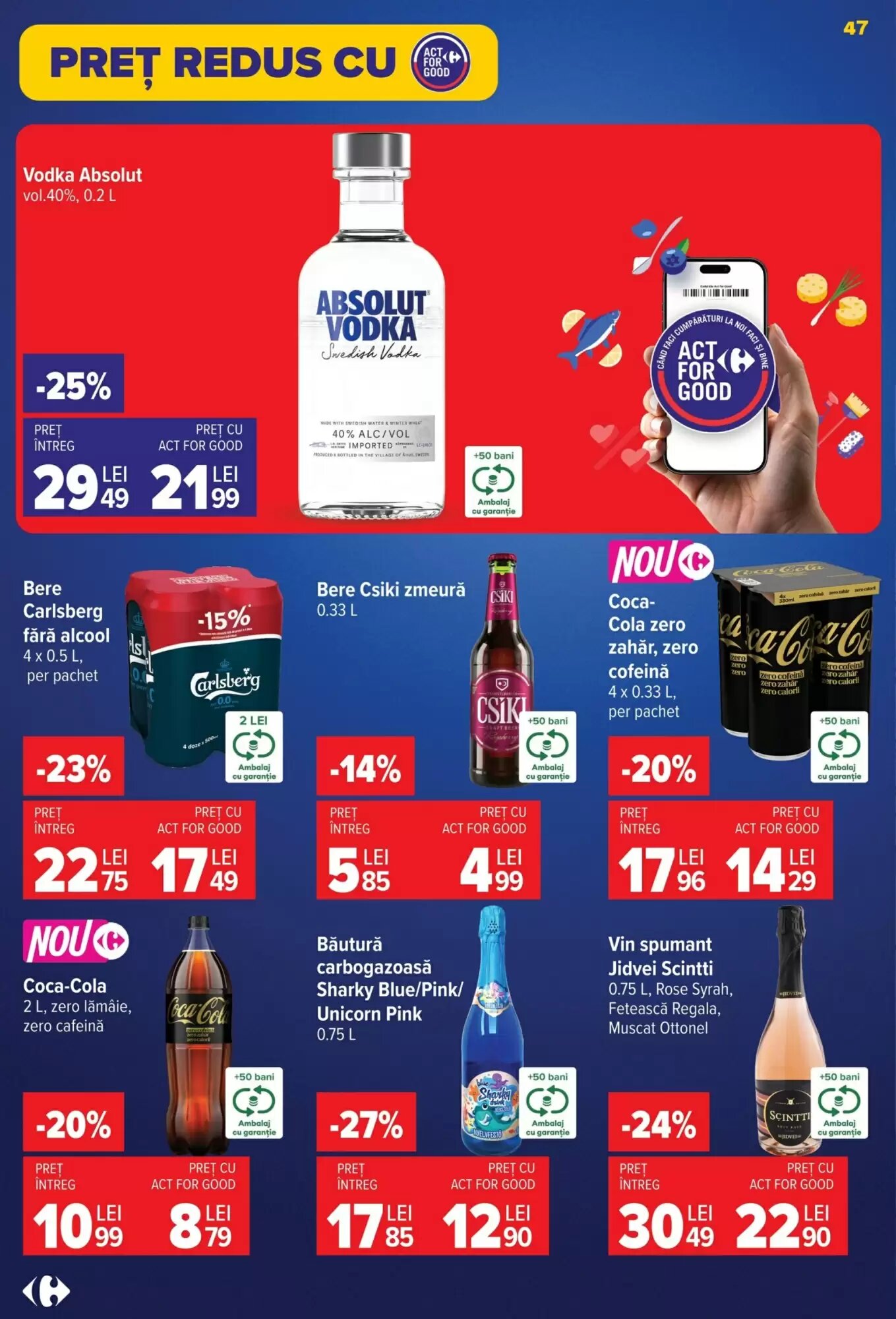 Catalogul cu oferte Carrefour valabil de la 22.07.2026 - Pagina 47.