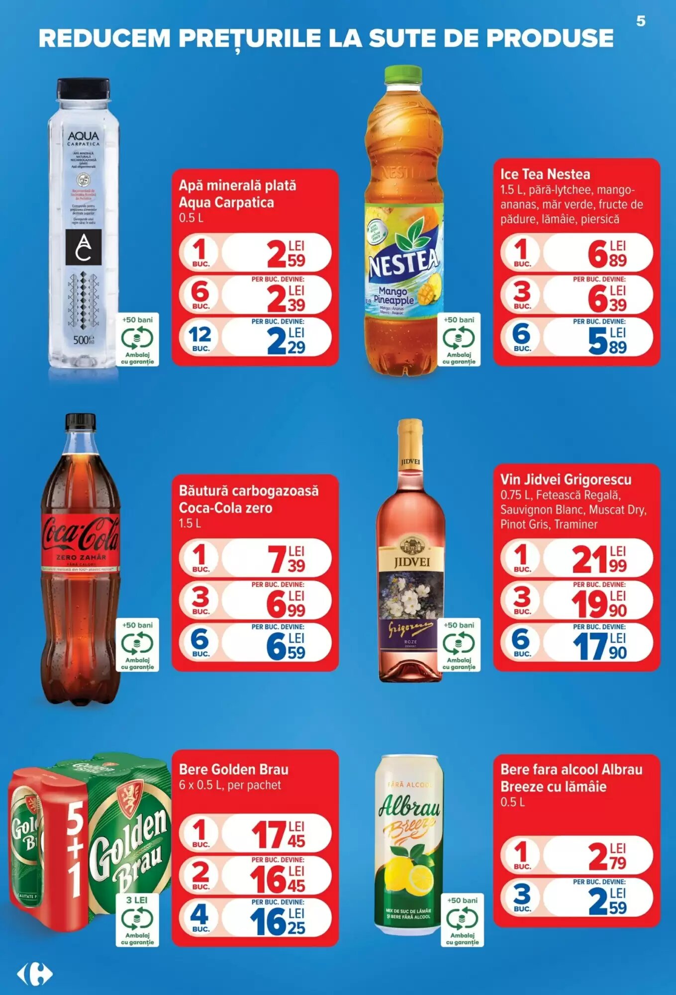 Catalogul cu oferte Carrefour valabil de la 22.07.2026 - Pagina 5.