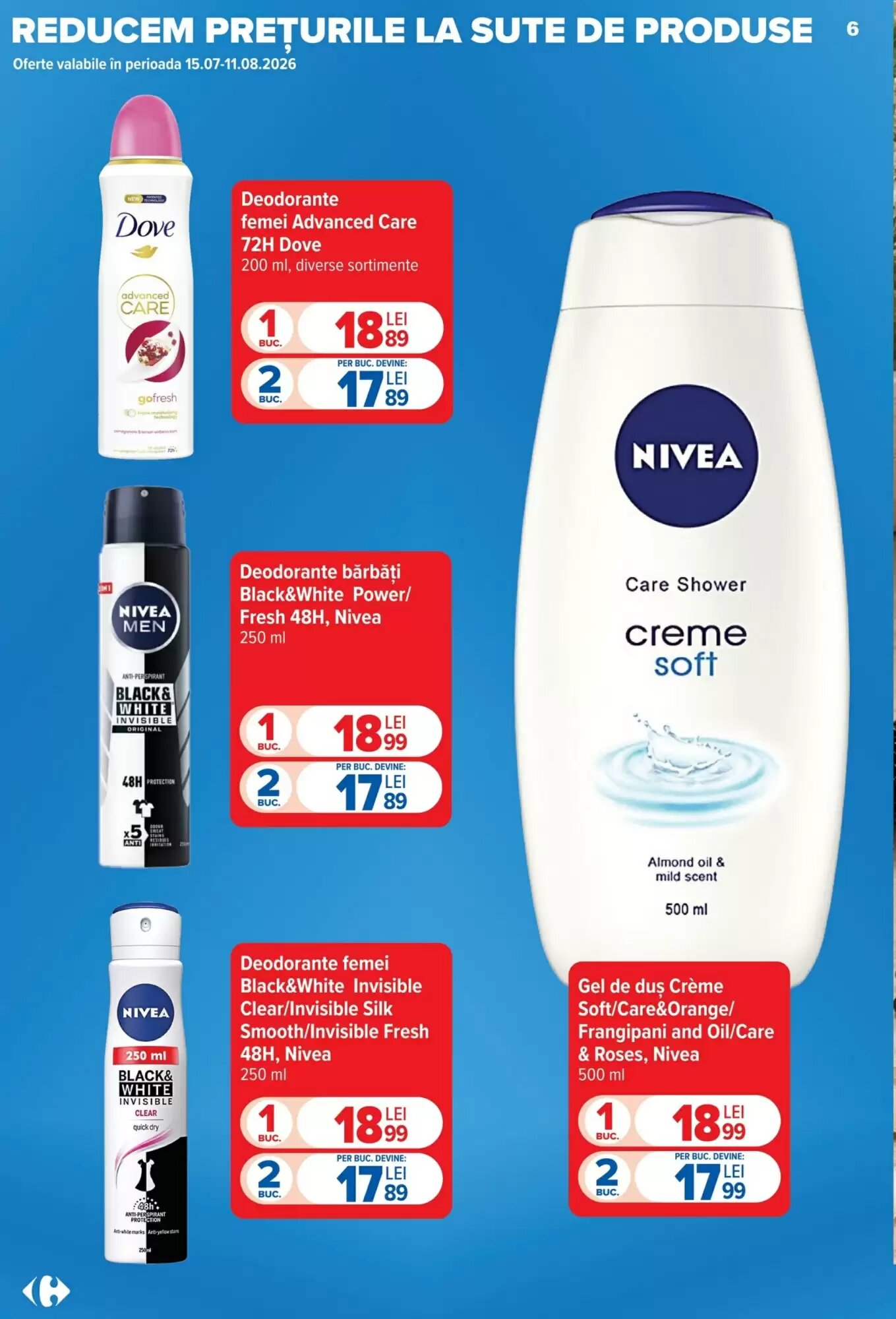 Catalogul cu oferte Carrefour valabil de la 22.07.2026 - Pagina 6.