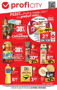 Catalogul cu oferte PROFI valabil de la 22.07.2026