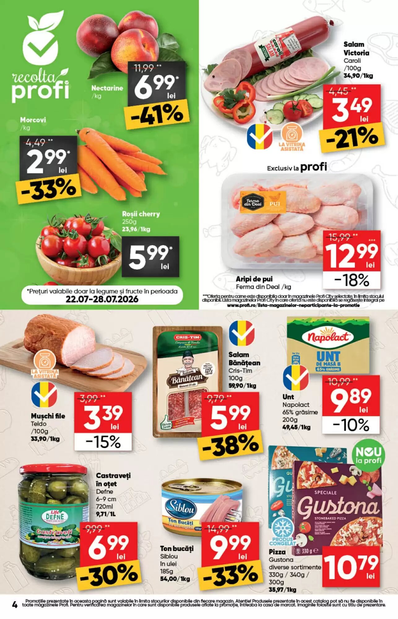 Catalogul cu oferte PROFI valabil de la 22.07.2026 - Pagina 4.