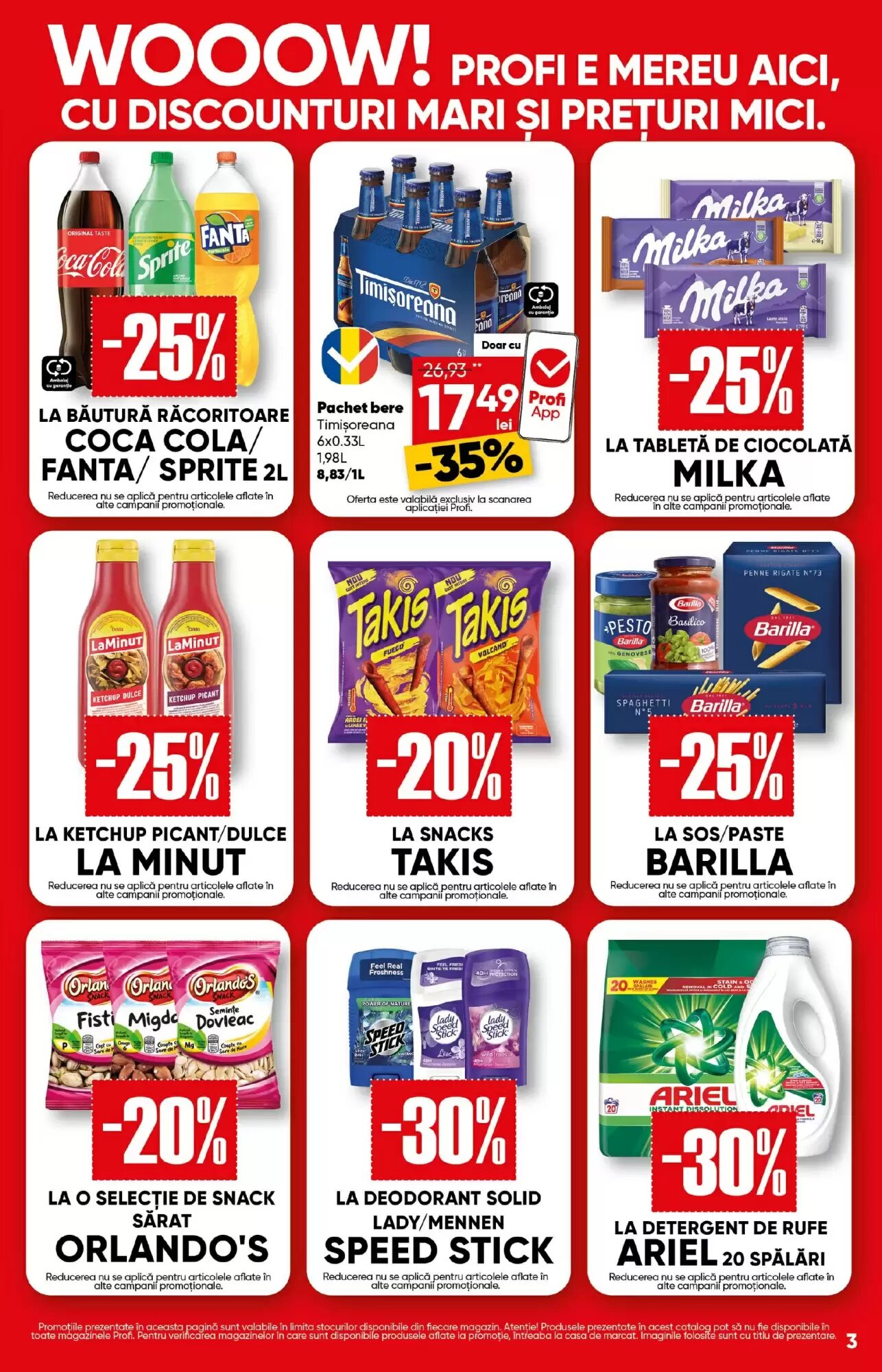 Catalogul cu oferte PROFI valabil de la 22.07.2026 - Pagina 3.