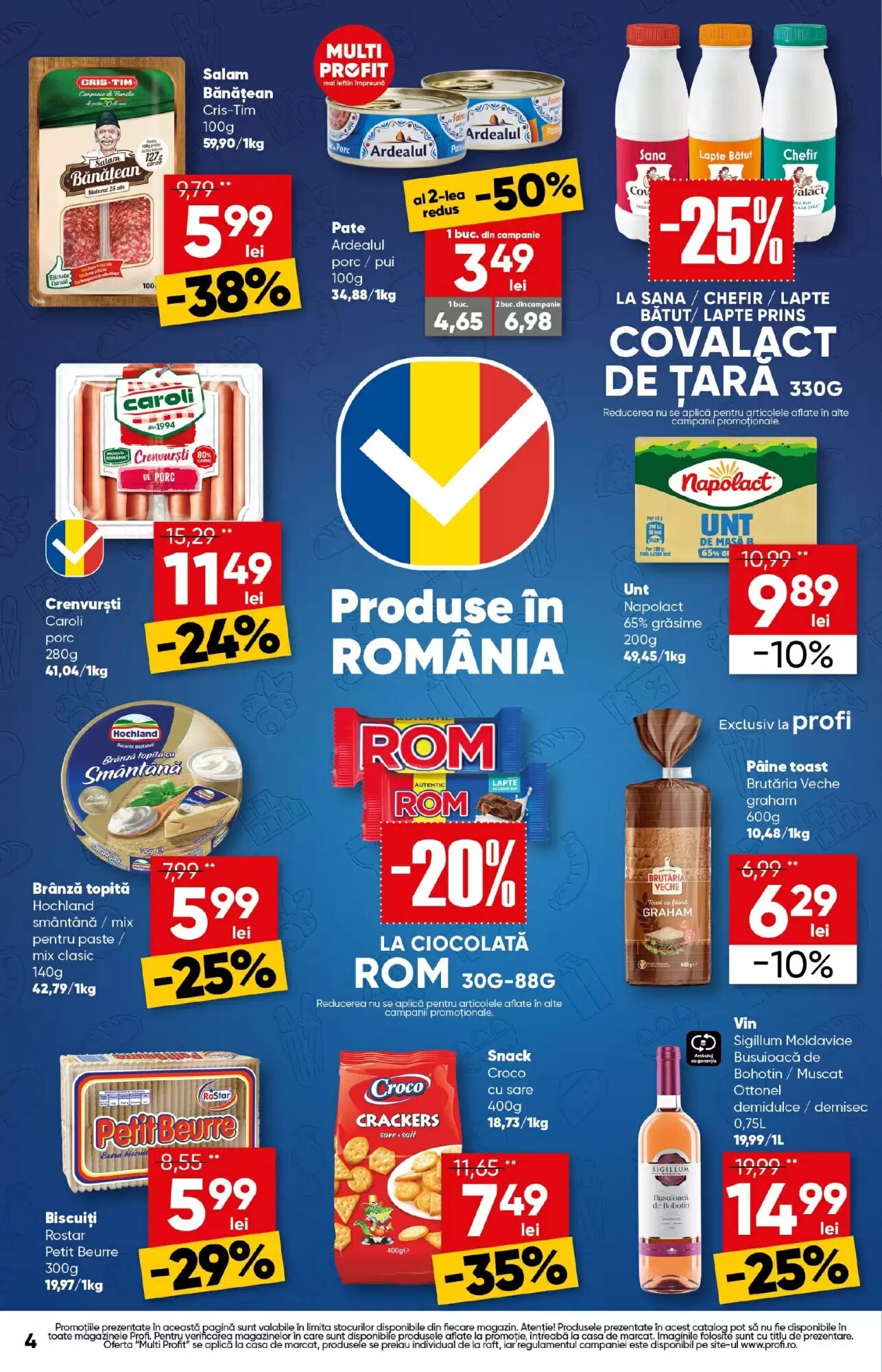 Catalogul cu oferte PROFI valabil de la 22.07.2026 - Pagina 4.