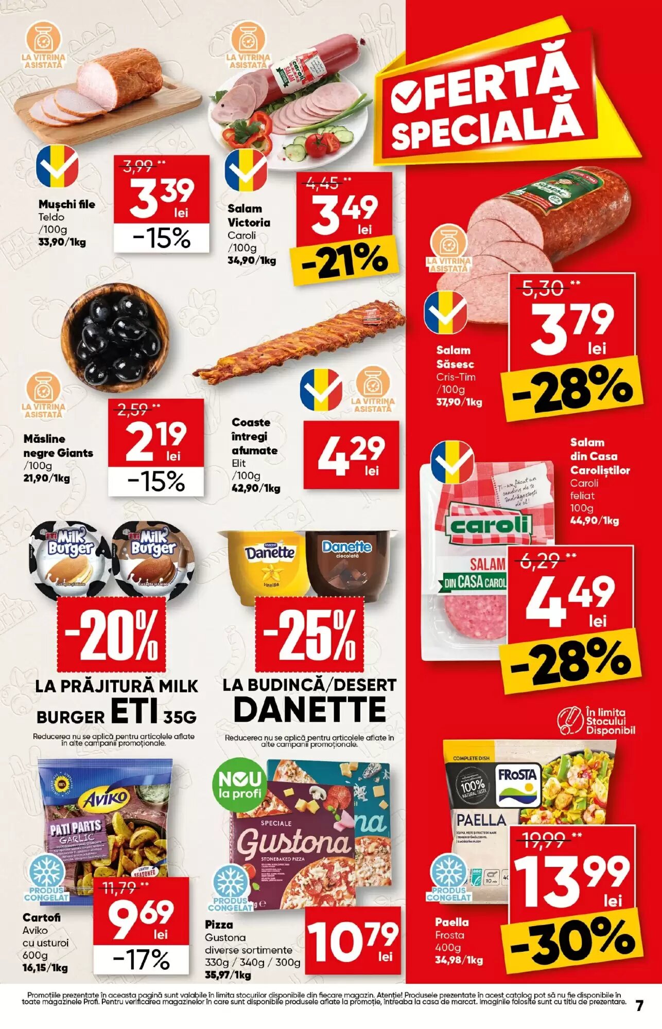 Catalogul cu oferte PROFI valabil de la 22.07.2026 - Pagina 7.