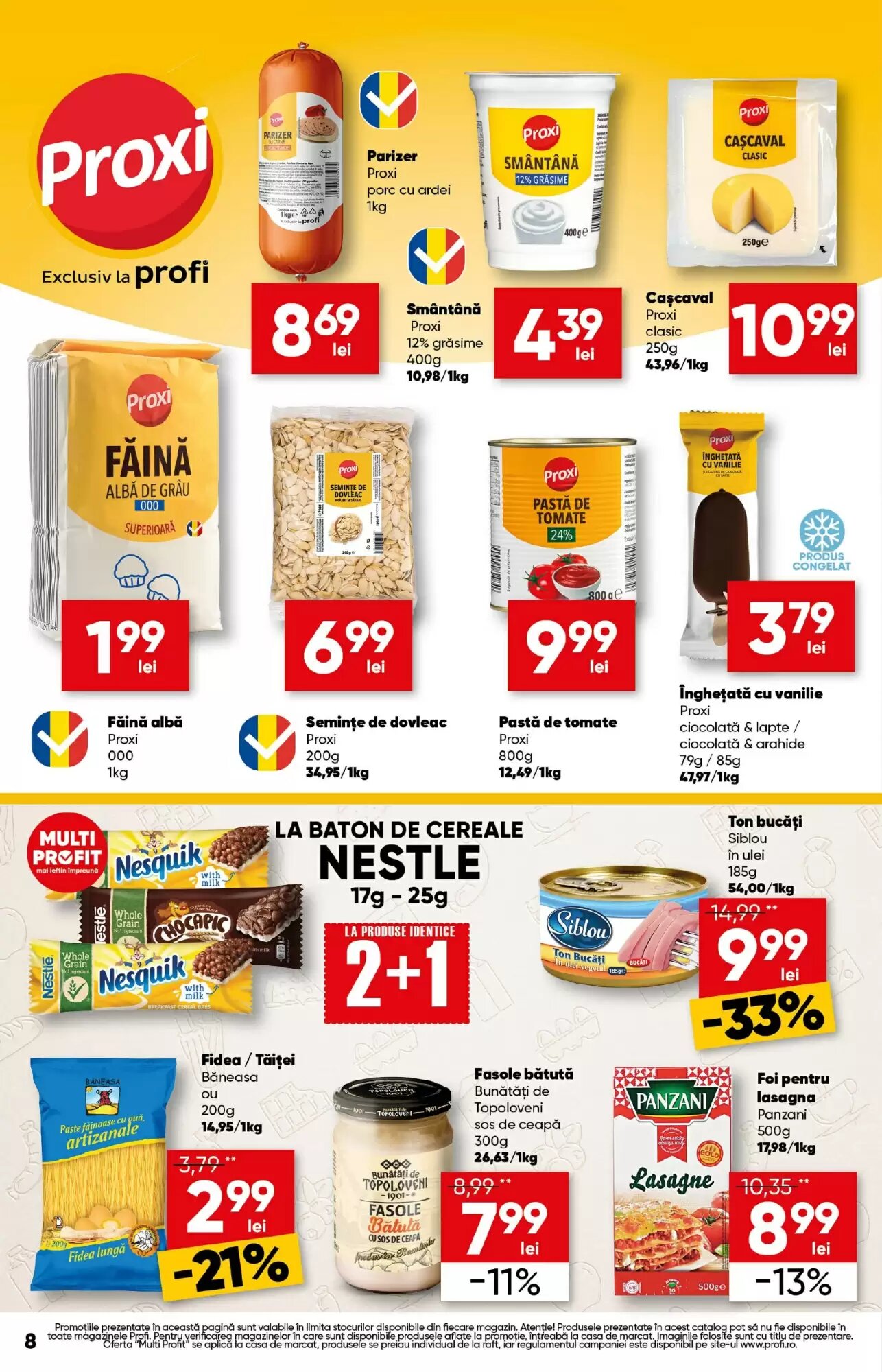 Catalogul cu oferte PROFI valabil de la 22.07.2026 - Pagina 8.