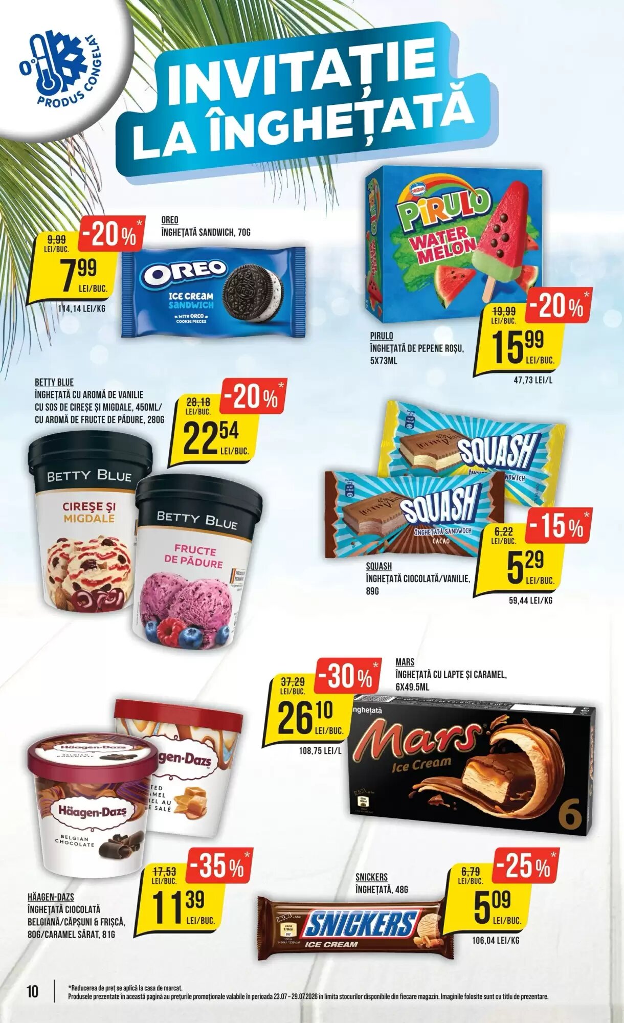 Catalogul cu oferte Mega Image valabil de la 23.07.2026 - Pagina 10.