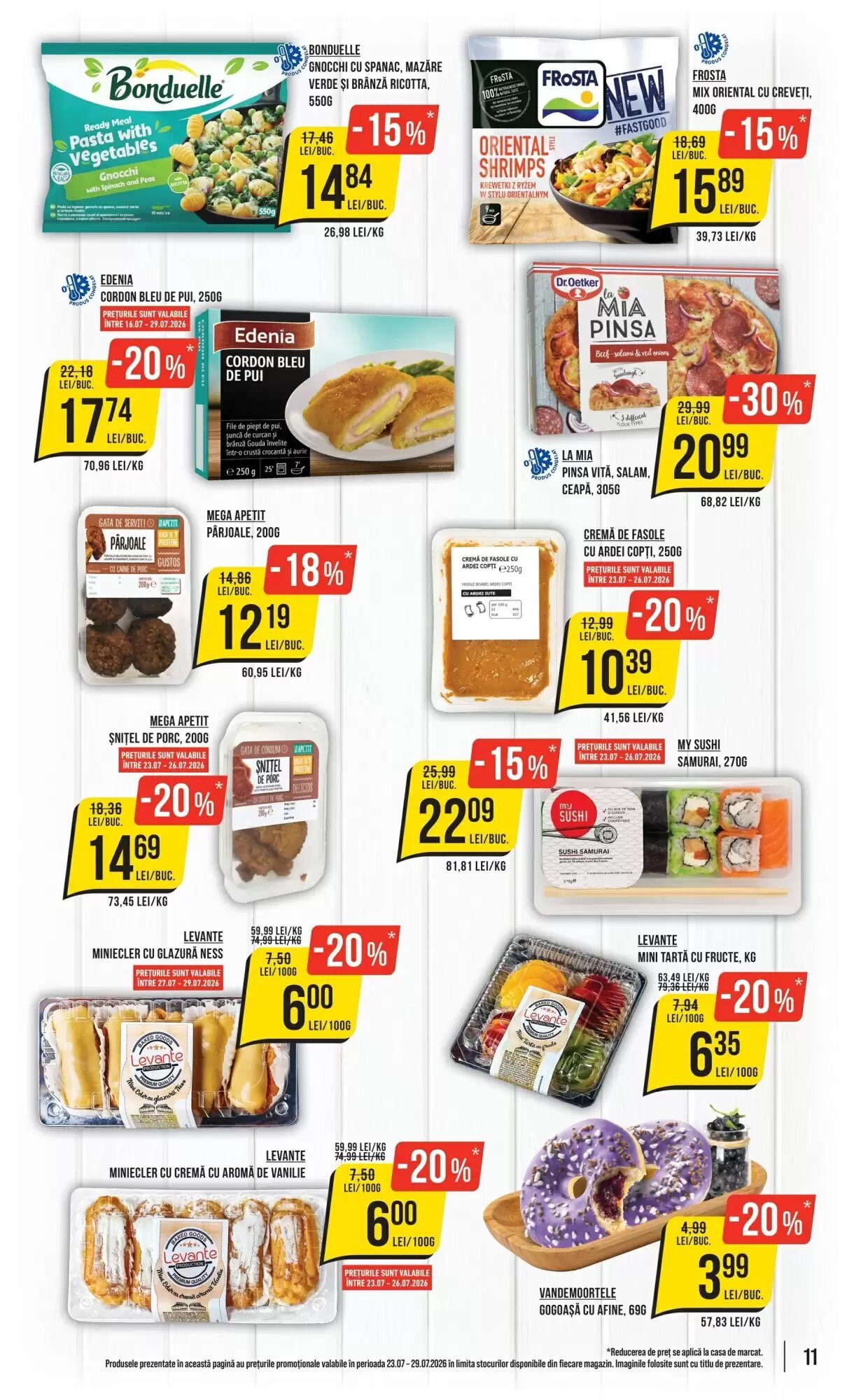Catalogul cu oferte Mega Image valabil de la 23.07.2026 - Pagina 11.
